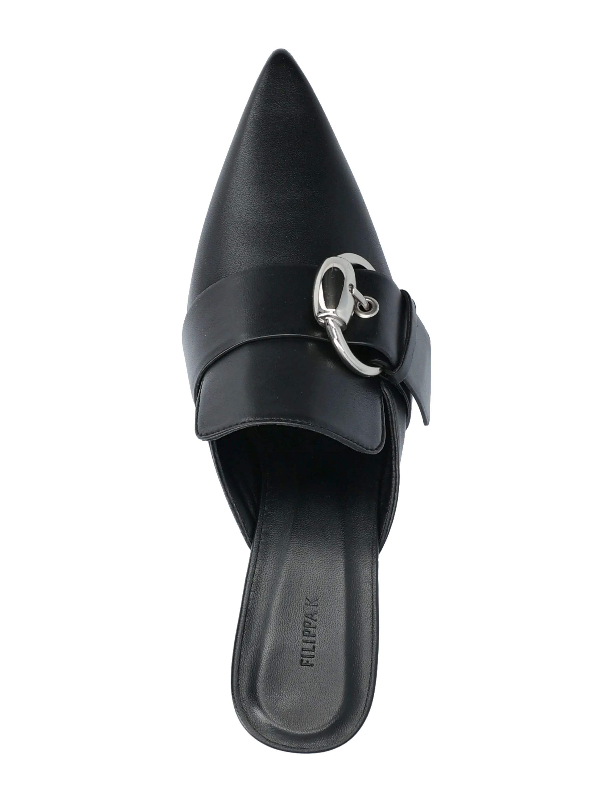 Buckle Kitten Mule 4
