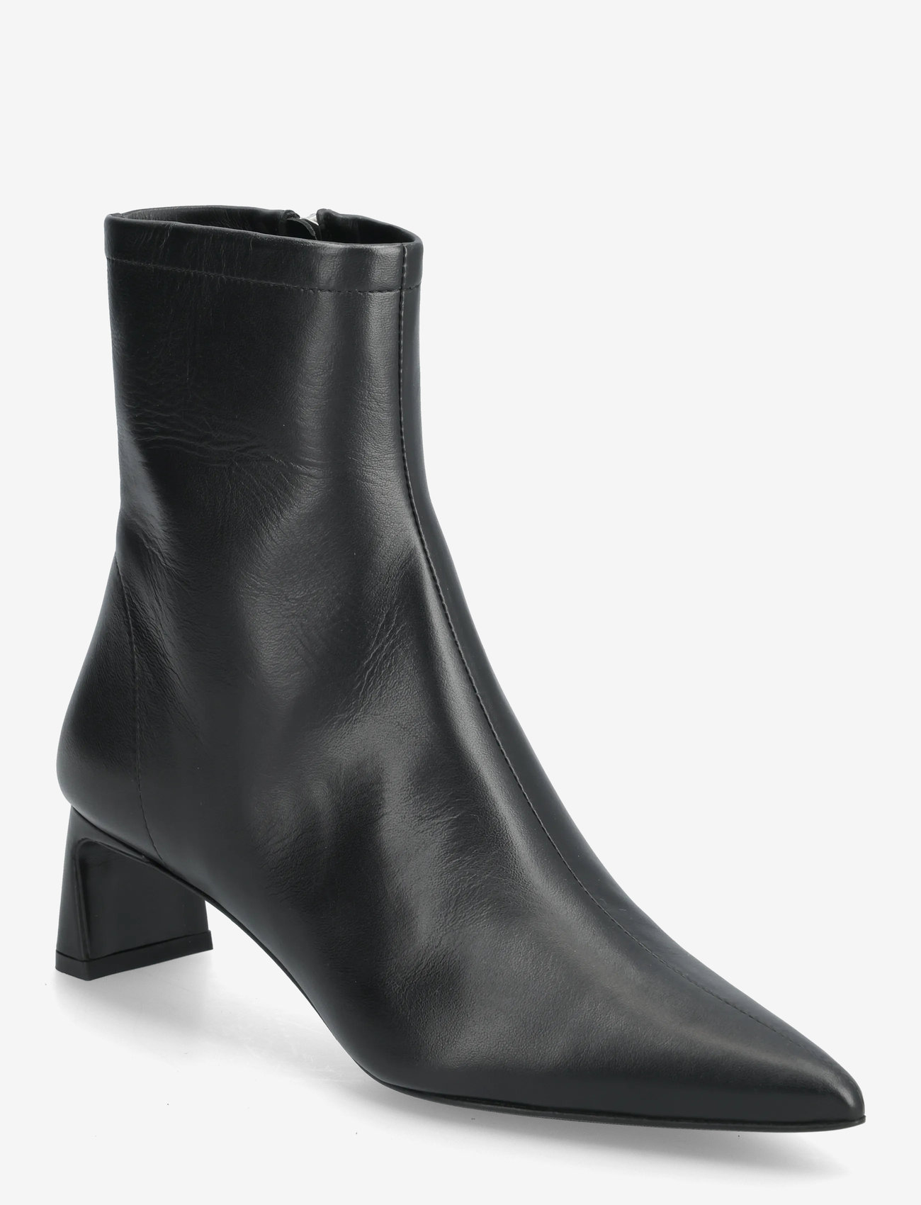 Filippa K - Kitten Heel Ankle Bootie - stövletter - black - 0