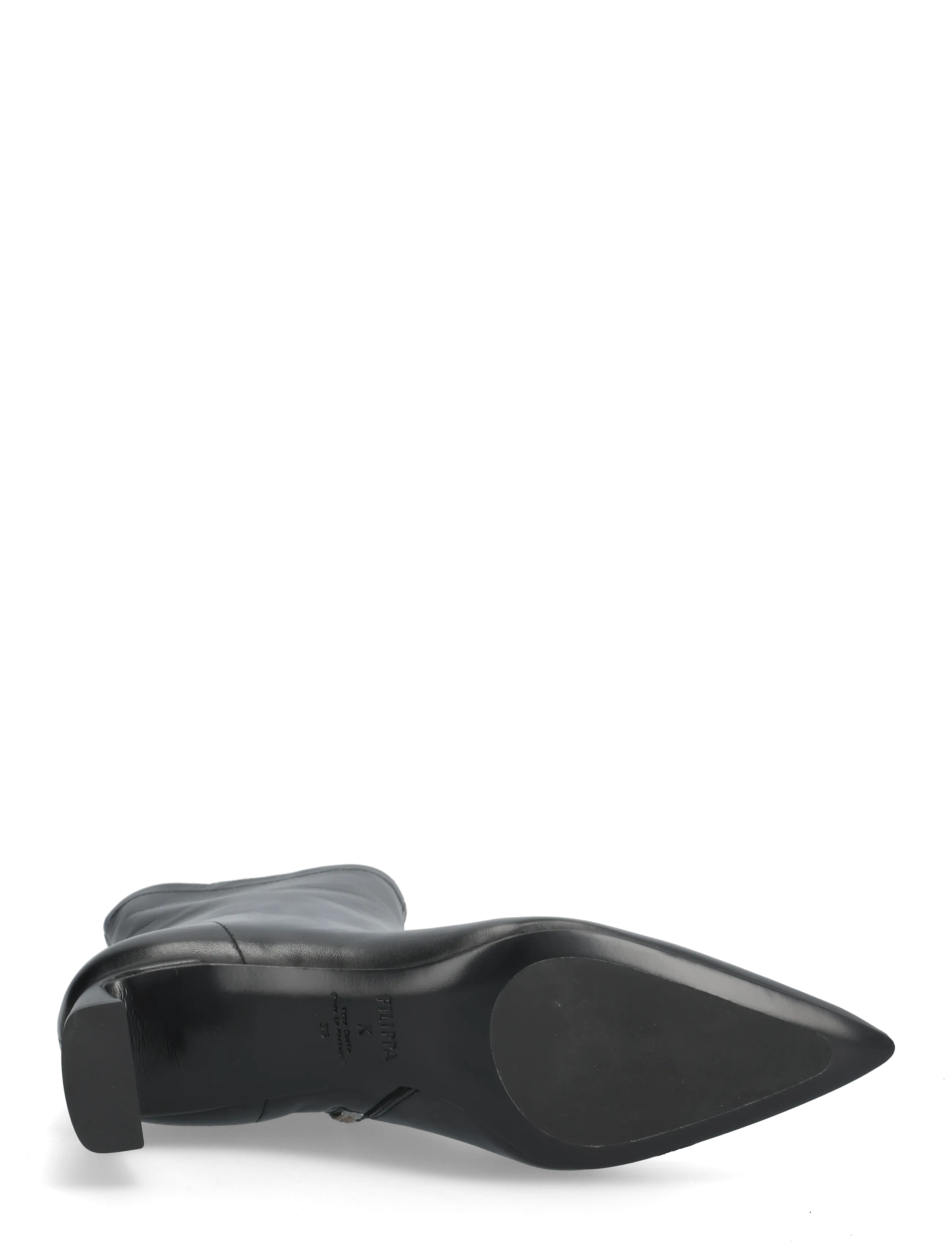Filippa K - Kitten Heel Ankle Bootie - høj hæl - black - 4