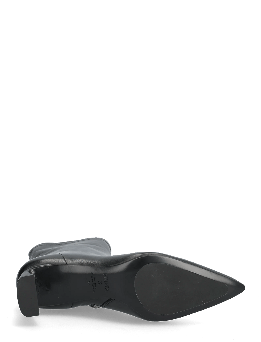 Filippa K - Kitten Heel Ankle Bootie - heeled ankle boots - black - 4