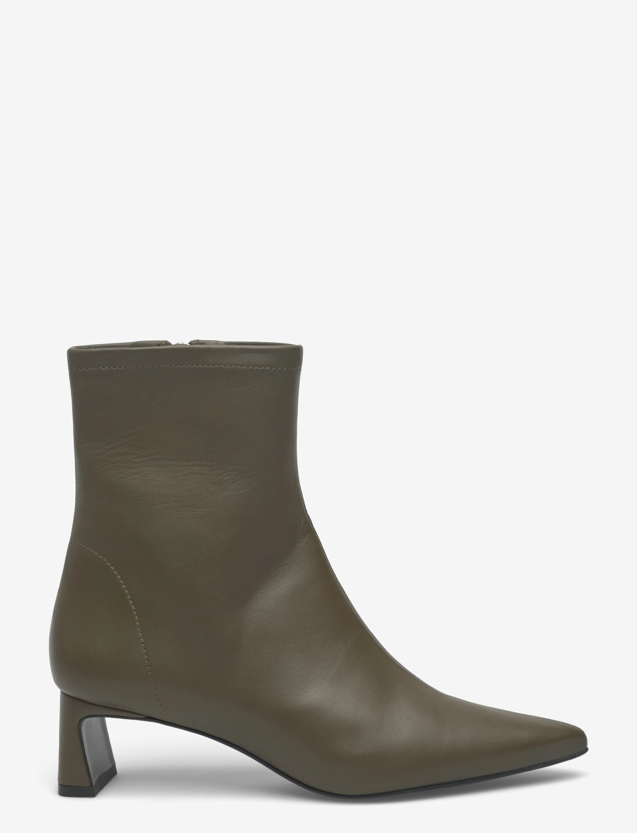 Filippa K - Kitten Heel Ankle Bootie - heeled ankle boots - faded green grey - 1