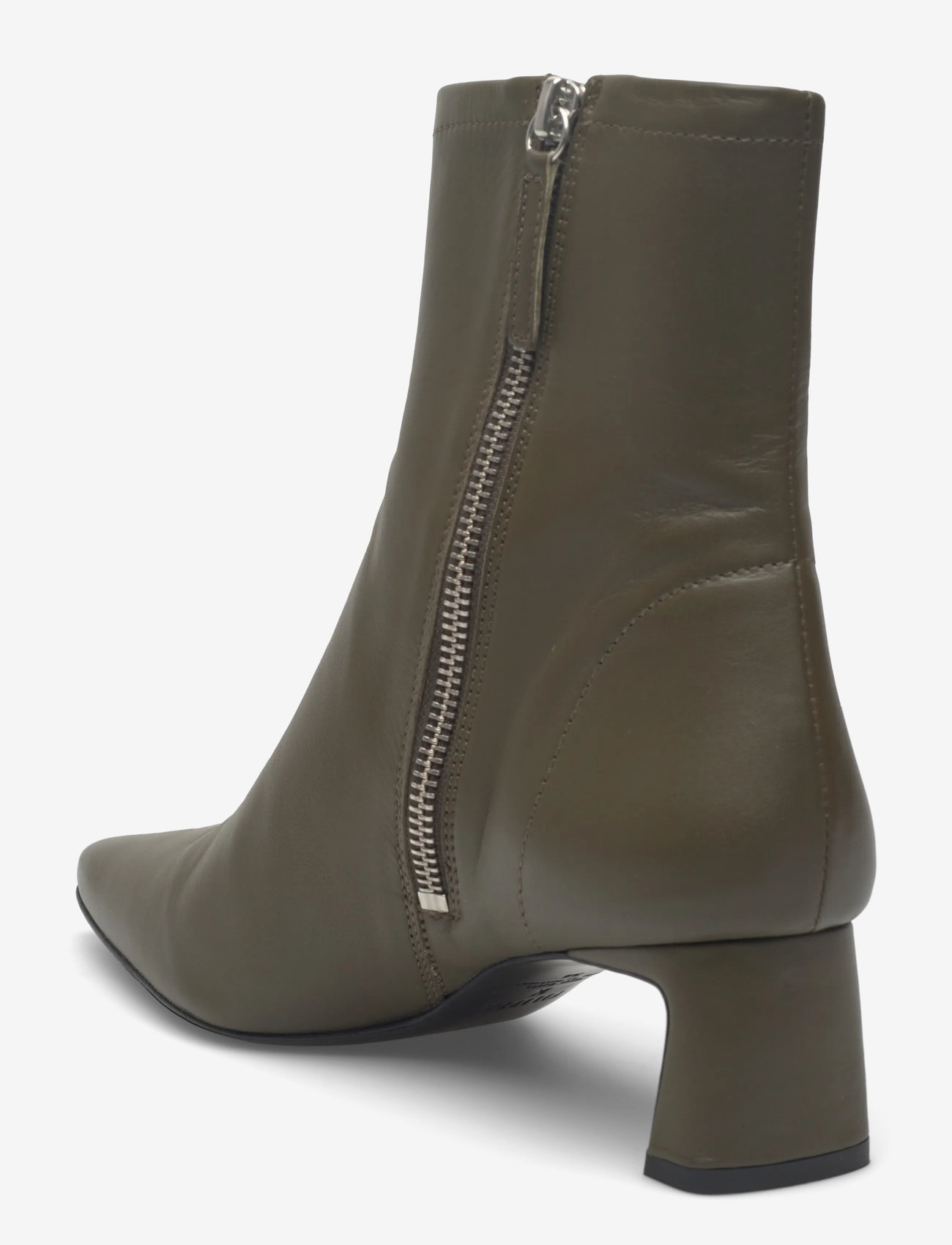 Filippa K - Kitten Heel Ankle Bootie - heeled ankle boots - faded green grey - 2
