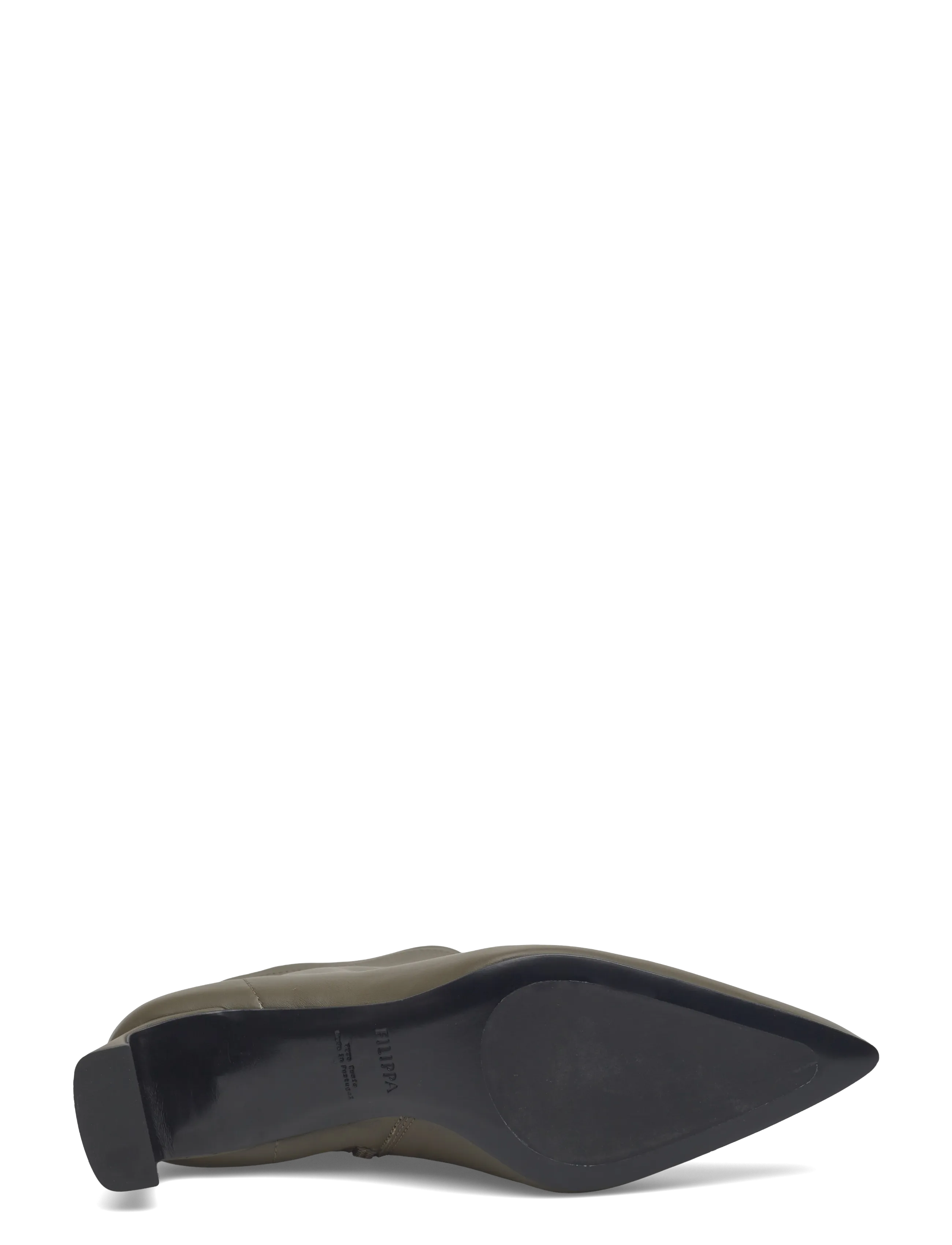 Filippa K - Kitten Heel Ankle Bootie - kõrge konts - faded green grey - 4