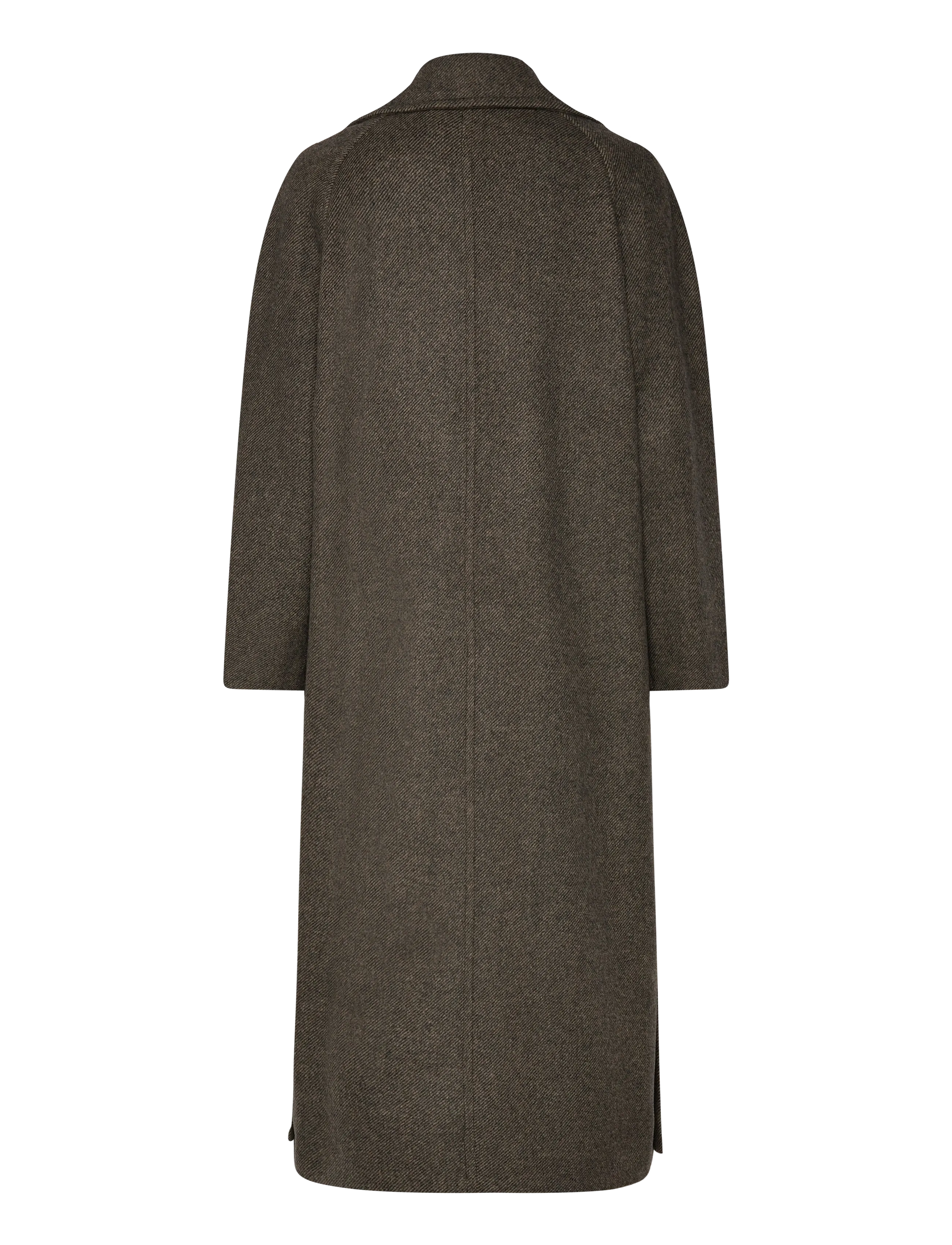 Filippa K - Vanessa Vented Coat - wollmäntel - driftwood - 1