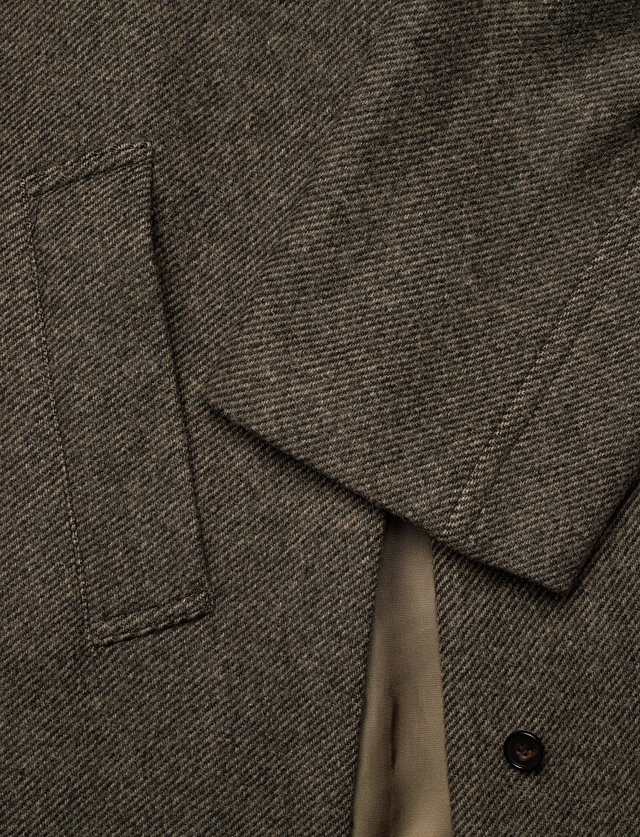 Filippa K - Vanessa Vented Coat - kurtki zimowe - driftwood - 4