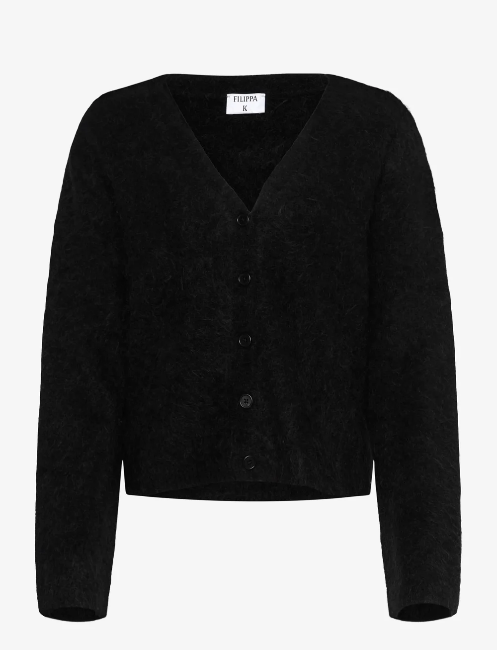 Filippa K - Fluffy Cardigan - gilets - ink black - 0