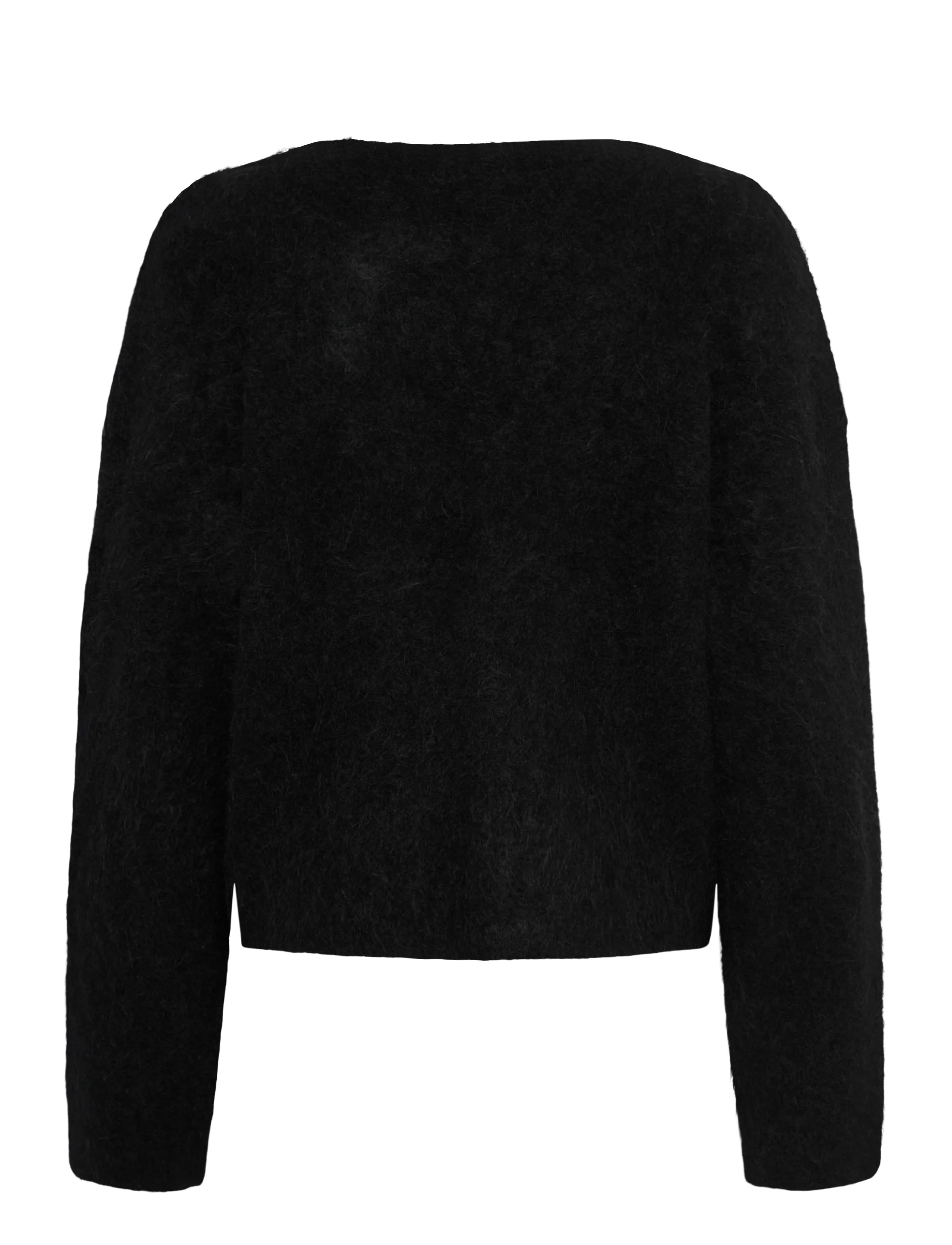 Filippa K - Fluffy Cardigan - cardigans - ink black - 1