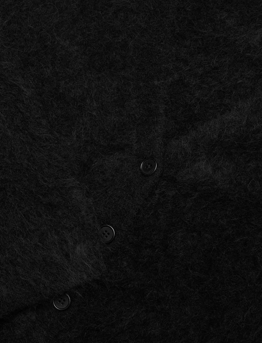 Filippa K - Fluffy Cardigan - gilets - ink black - 2