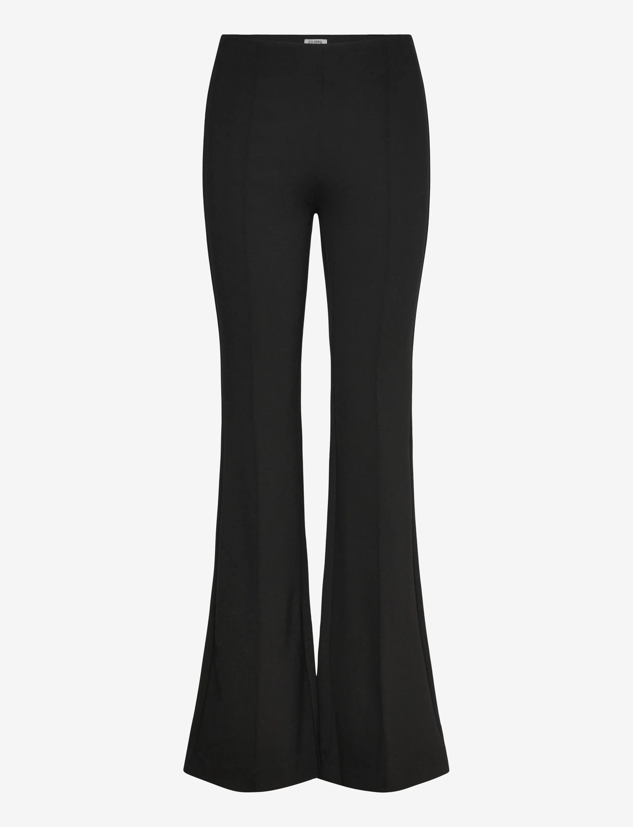 Filippa K - Fiona Flare Trousers - utsvängda byxor - black - 0