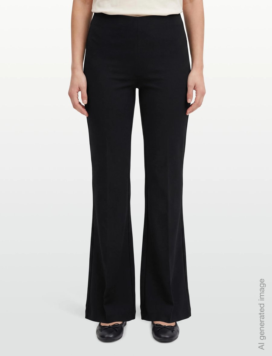 Filippa K - Fiona Flare Trousers - flared broeken - black - 3