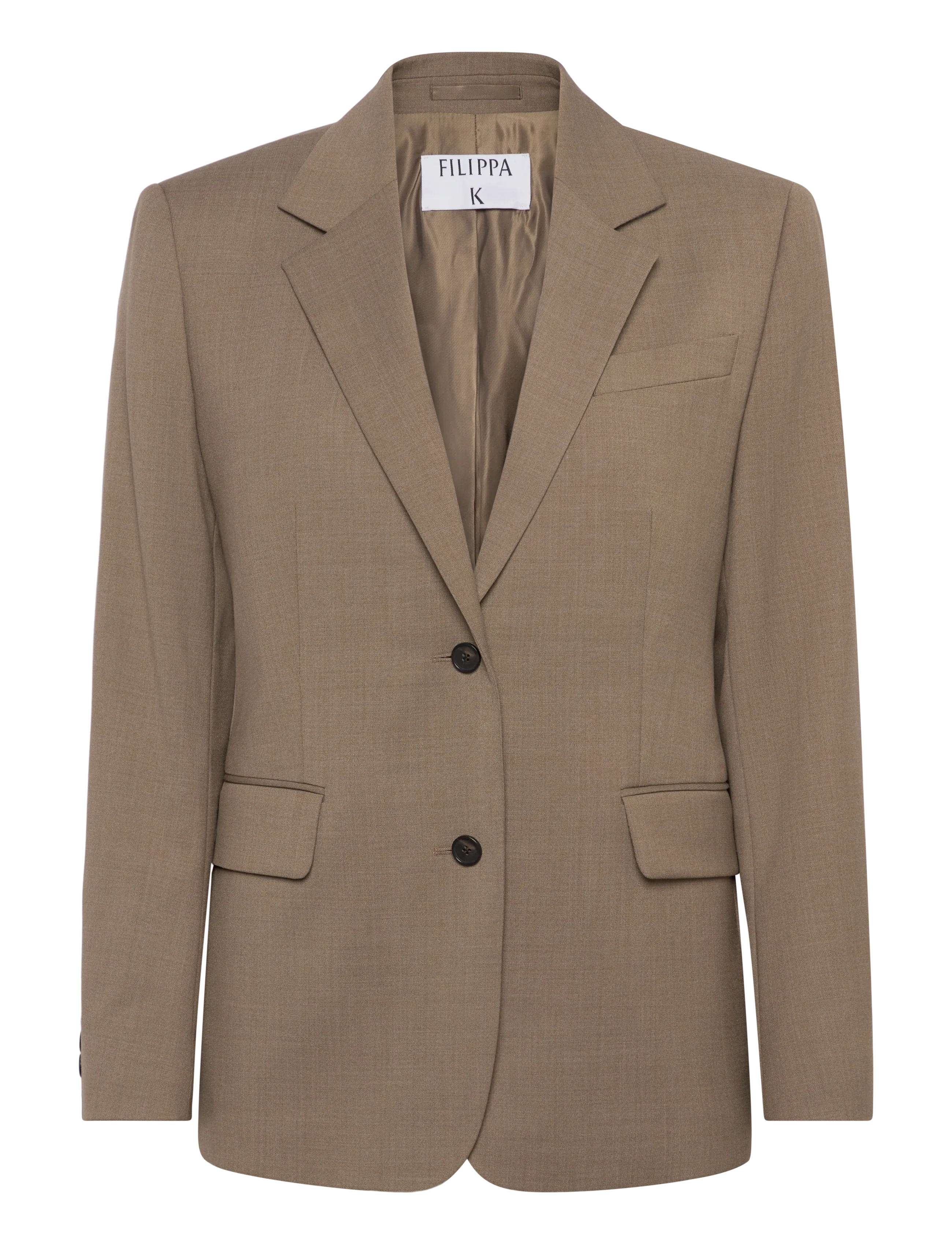 Filippa K Delilah Blazer - Designers - LIGHT DRIFTWOOD MELANGE / beige