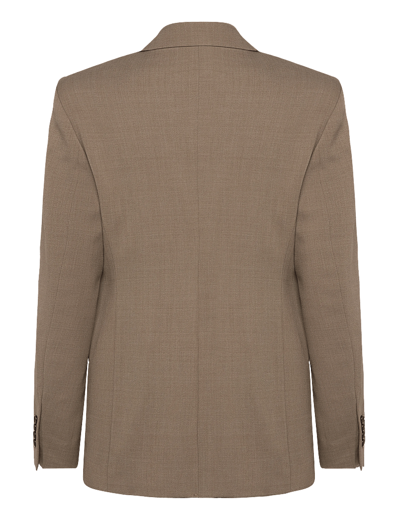 Filippa K - Delilah Blazer - enkeltradede blazere - light driftwood melange - 1