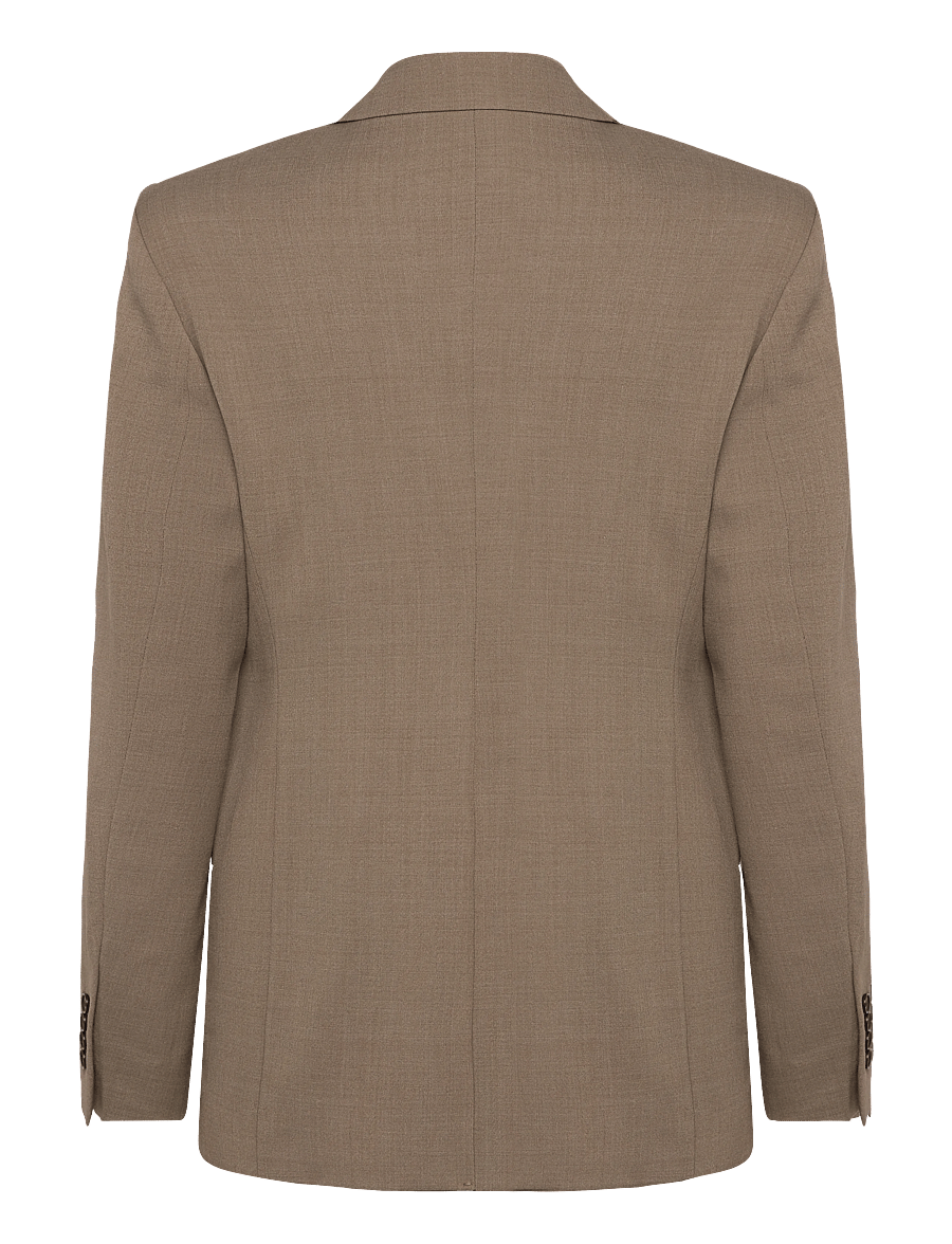 Filippa K - Delilah Blazer - enkeltradede blazere - light driftwood melange - 1
