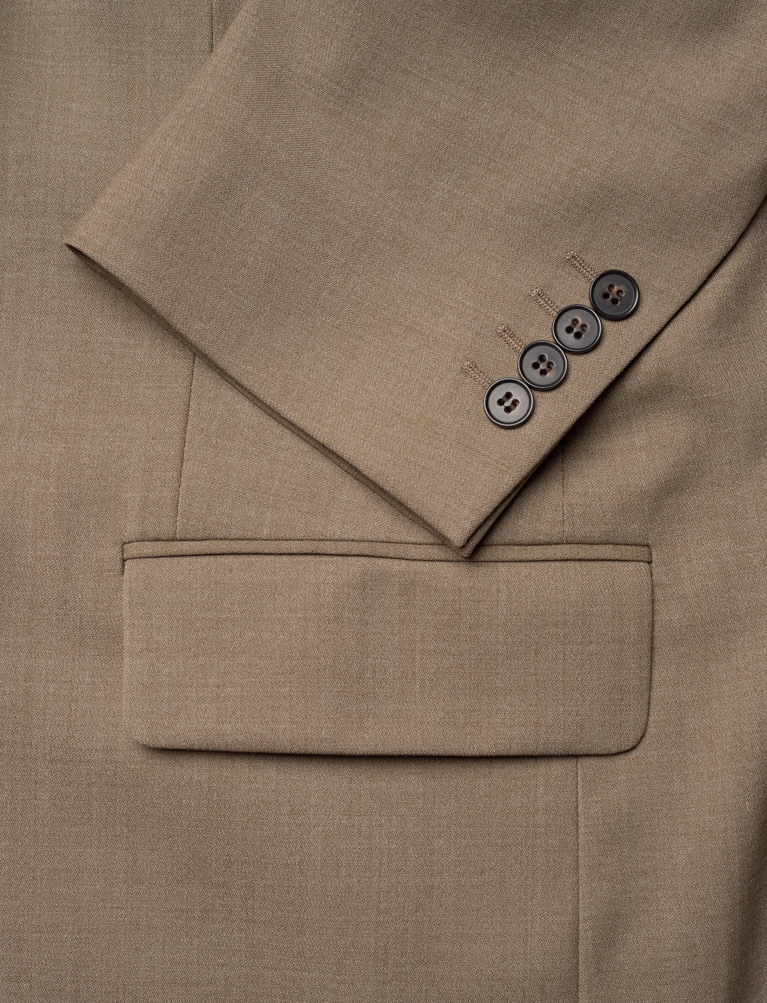 Filippa K - Delilah Blazer - enkeltradede blazere - light driftwood melange - 3