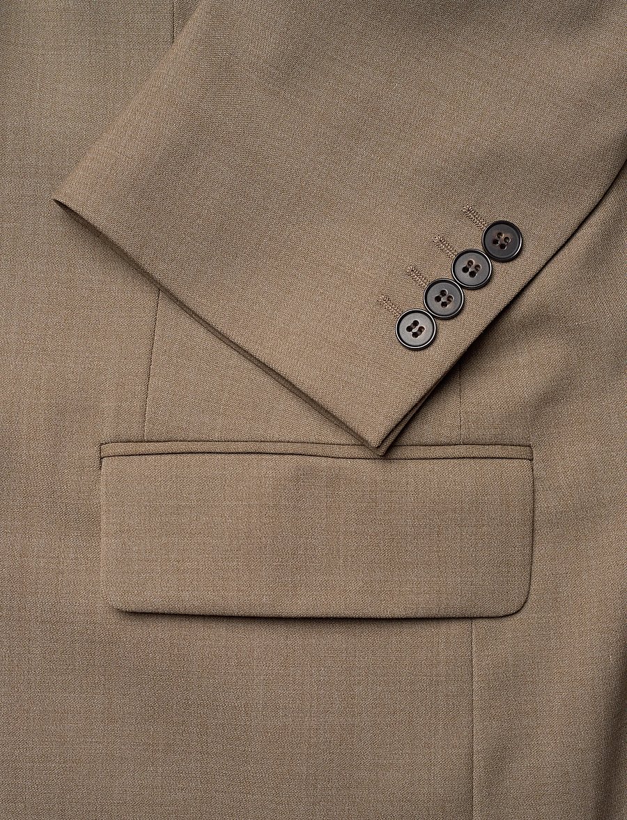 Filippa K - Delilah Blazer - enkeltradede blazere - light driftwood melange - 3