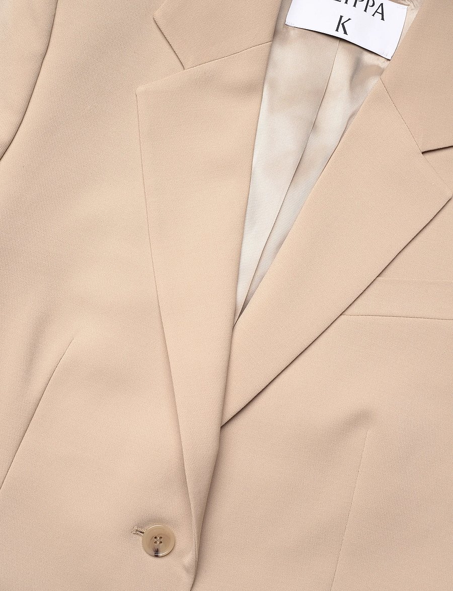 Filippa K - Delilah Blazer - enkeltradede blazere - cream beige - 2