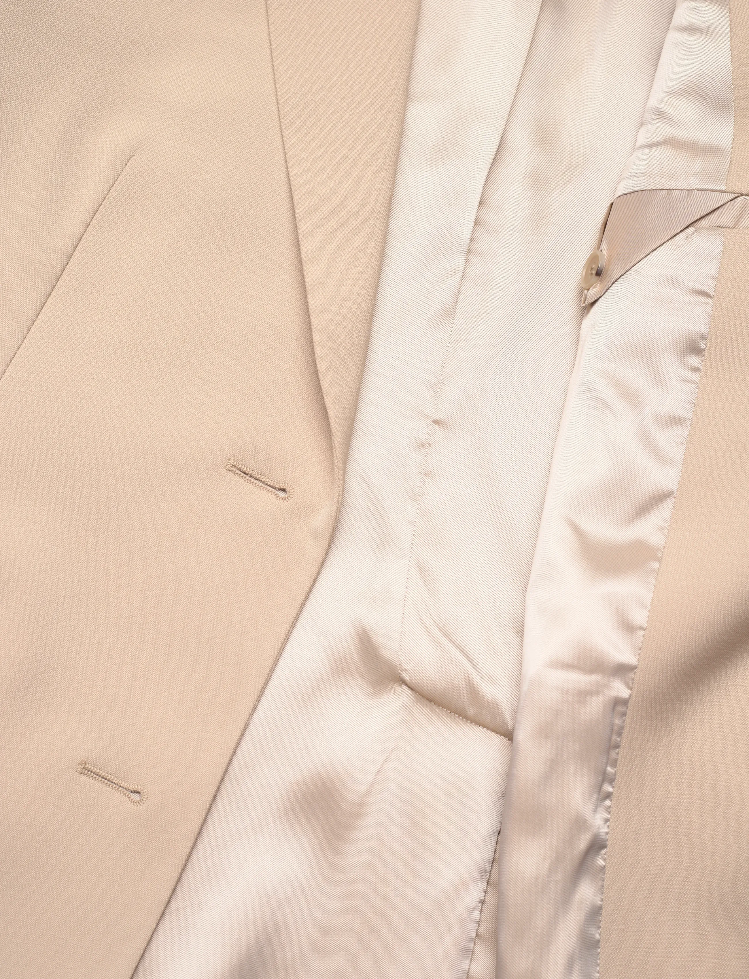 Filippa K - Delilah Blazer - enkelknäppta kavajer - cream beige - 4