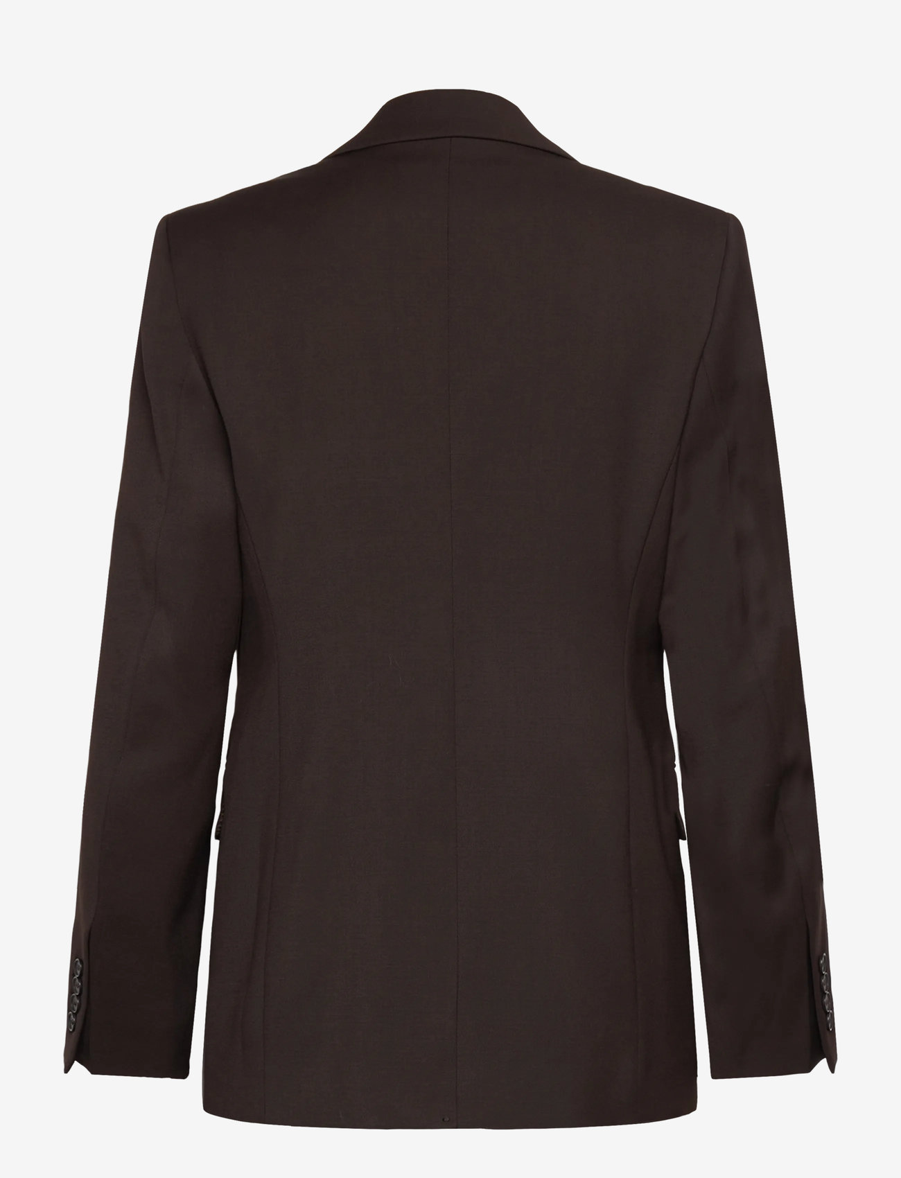 Filippa K - Delilah Blazer - enkeltradede blazere - dark chocolate - 1
