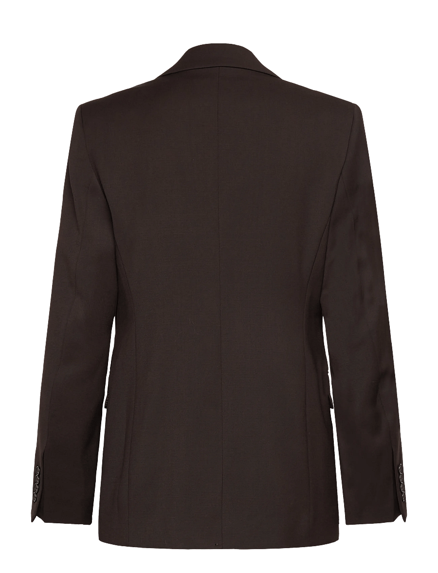 Filippa K - Delilah Blazer - einreihige blazer - dark chocolate - 1