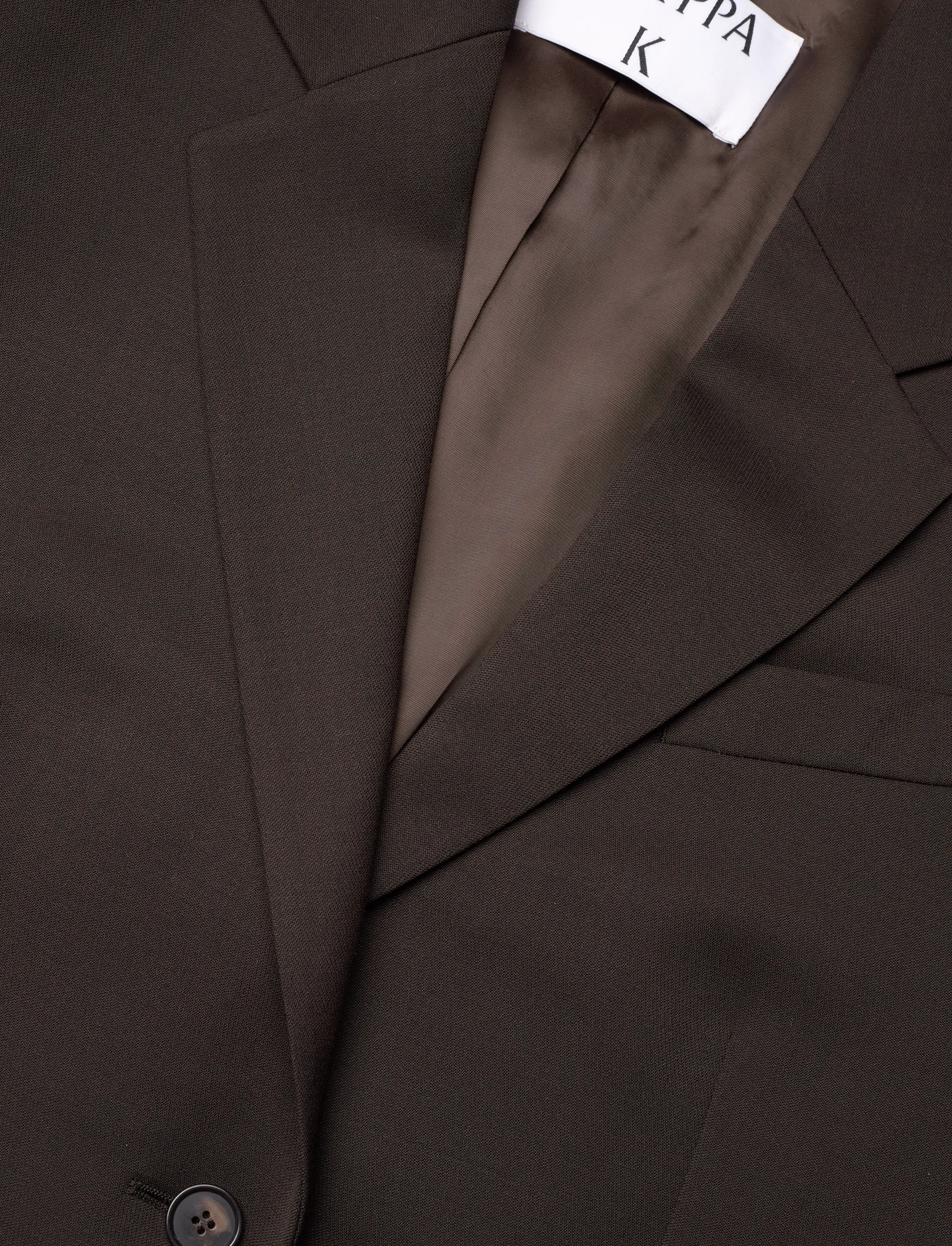 Filippa K - Delilah Blazer - einreihige blazer - dark chocolate - 2
