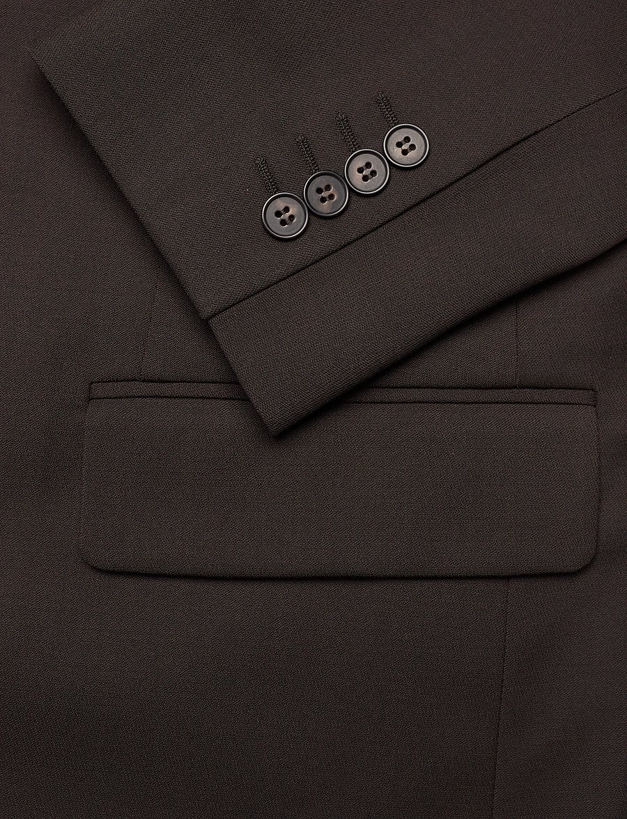Filippa K - Delilah Blazer - einreihige blazer - dark chocolate - 3