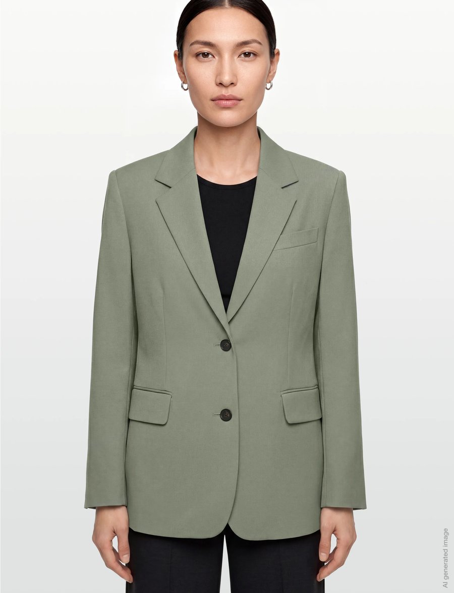Filippa K - Delilah Blazer - einreihige blazer - light green - 3