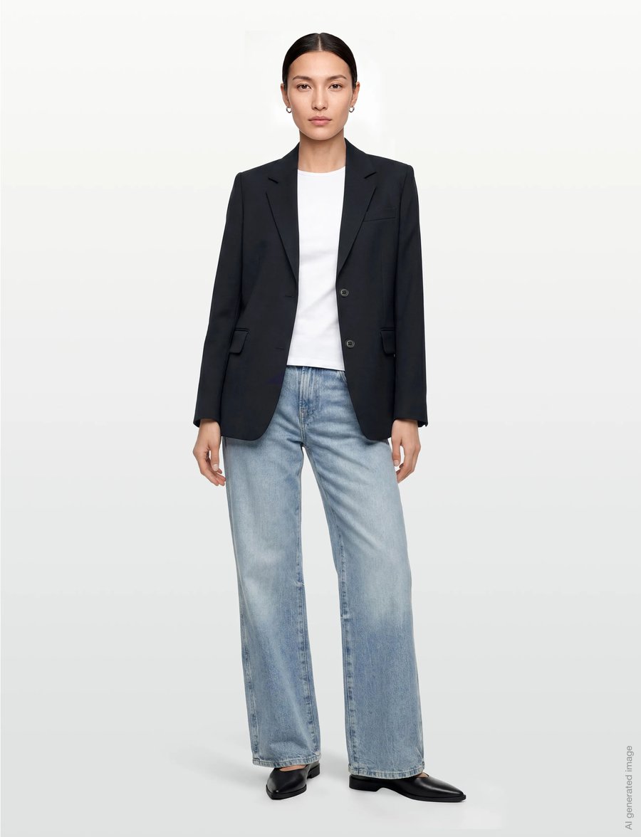 Filippa K - Delilah Blazer - einreihige blazer - navy - 0