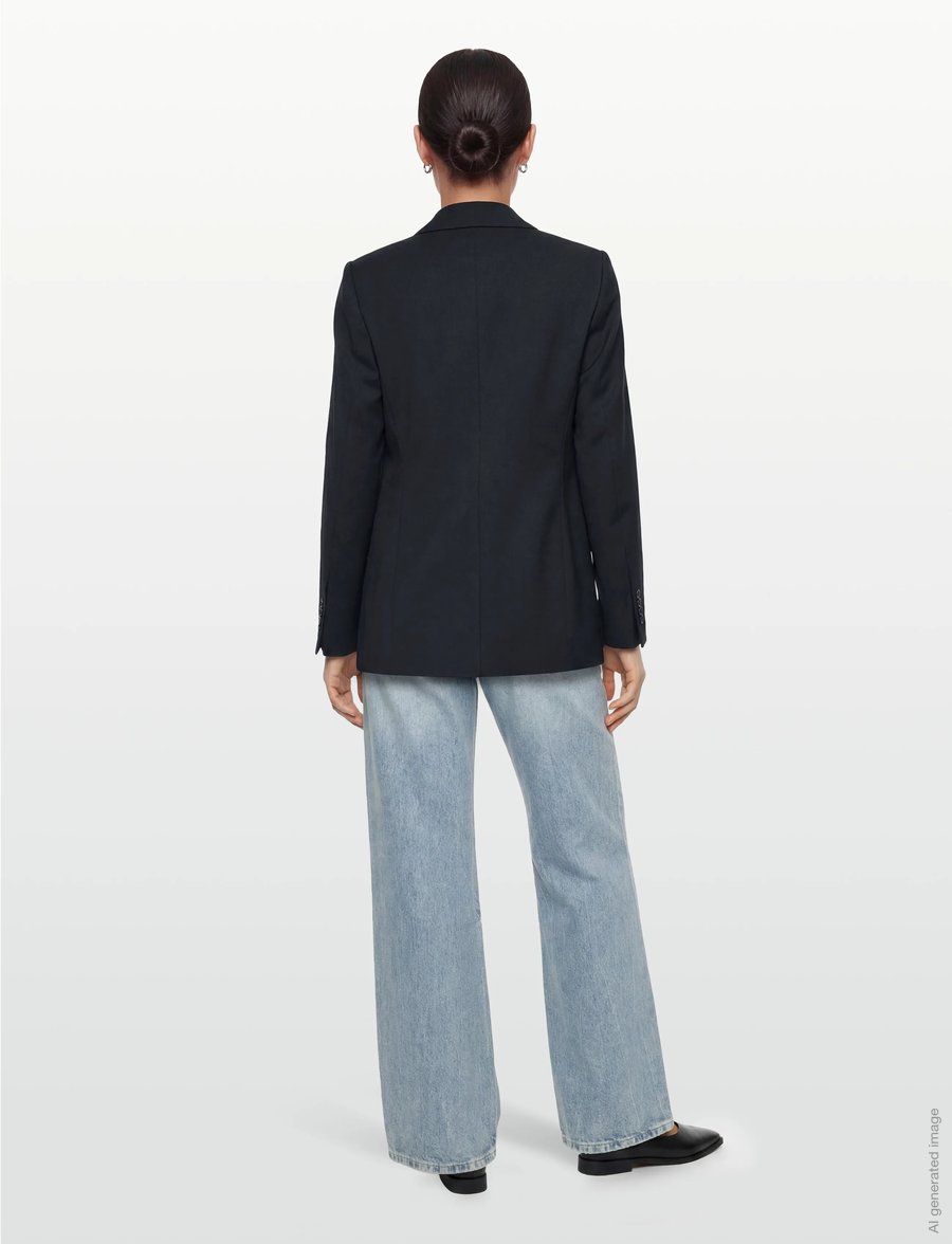 Filippa K - Delilah Blazer - einreihige blazer - navy - 4