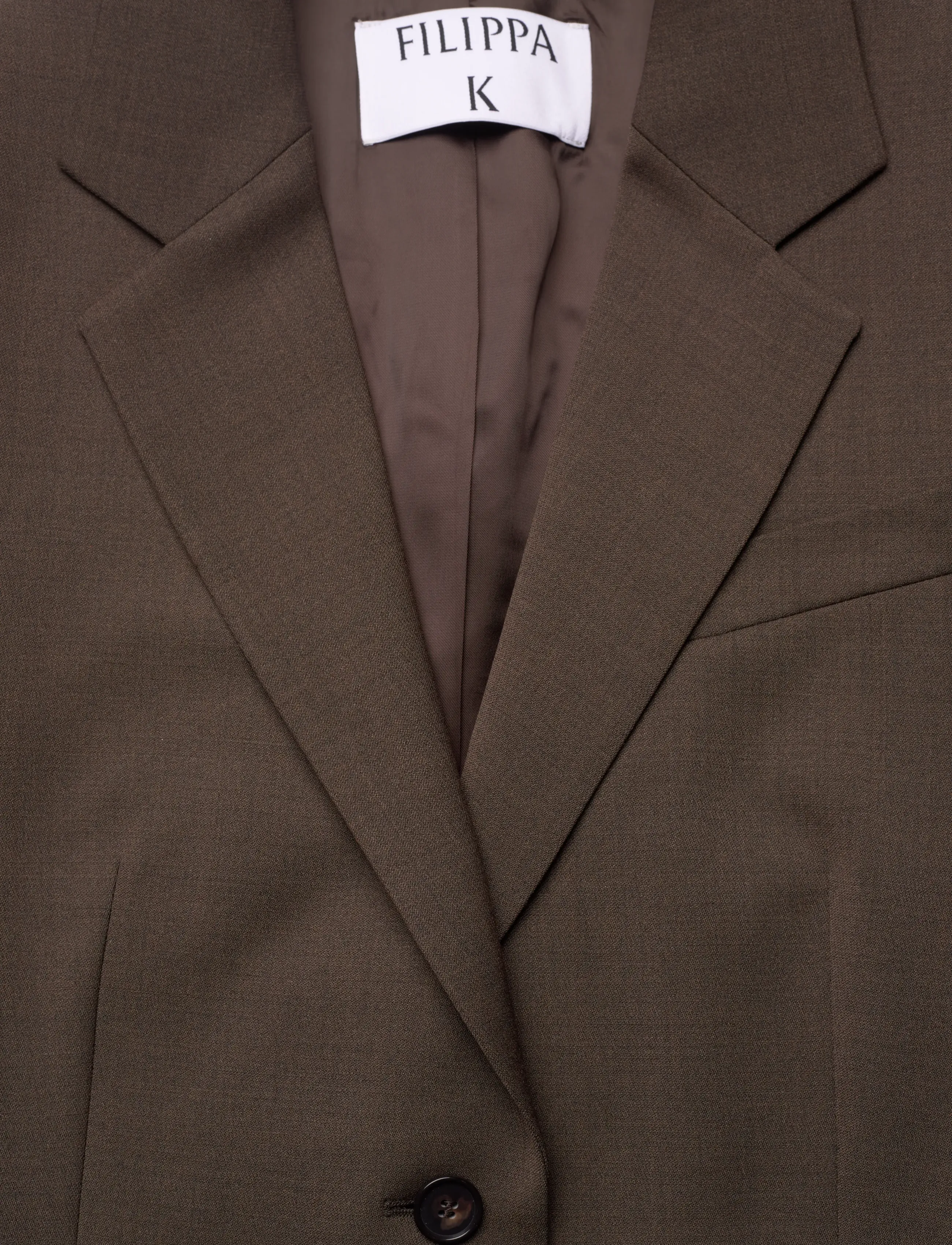 Filippa K - Delilah Blazer - festtøj til outletpriser - walnut brown - 2