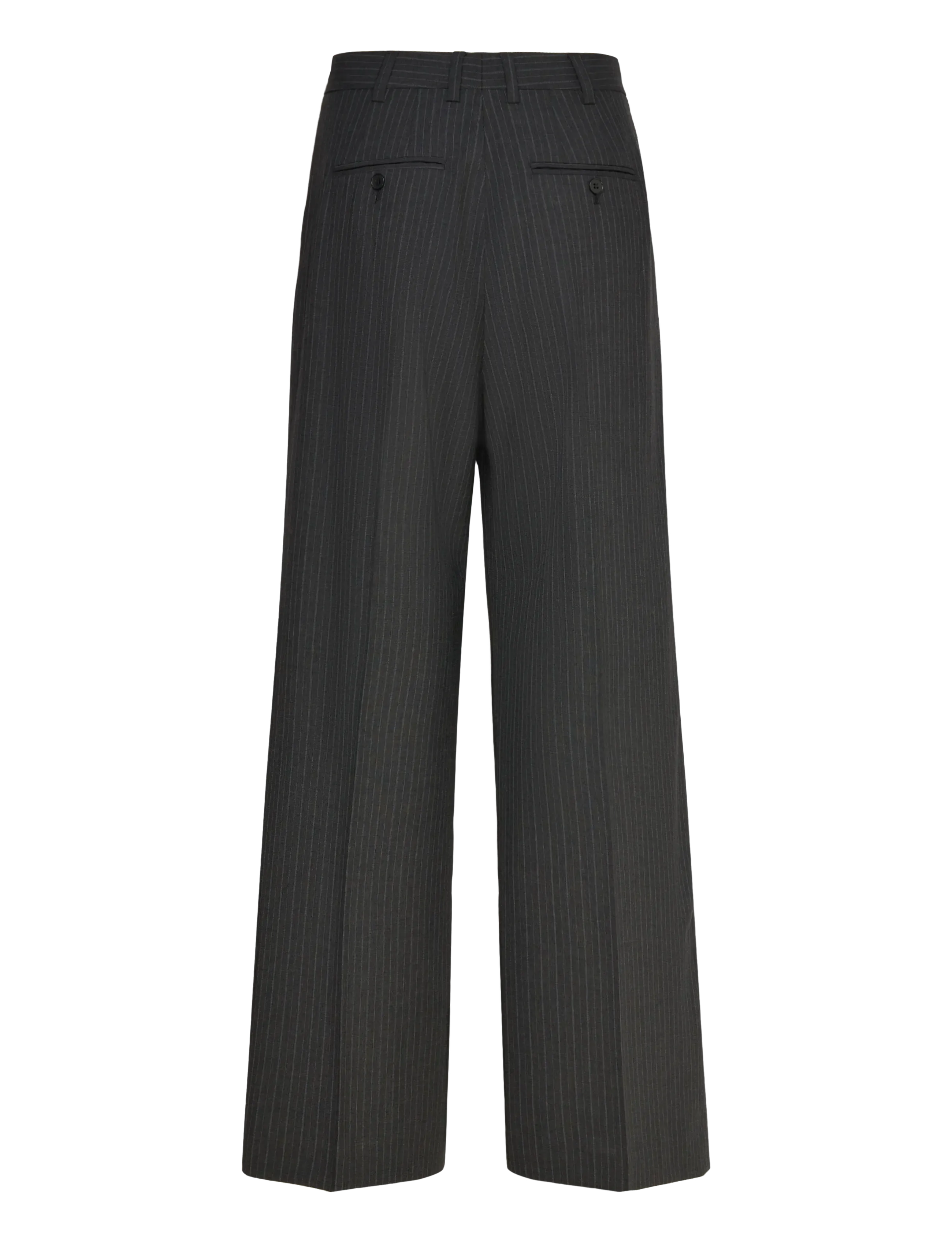 Filippa K - Darcey Pinstripe Trousers - anthracite melange - 1
