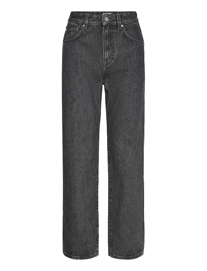 Filippa K - High Waisted Cropped Jeans - raka jeans - washed black - 0