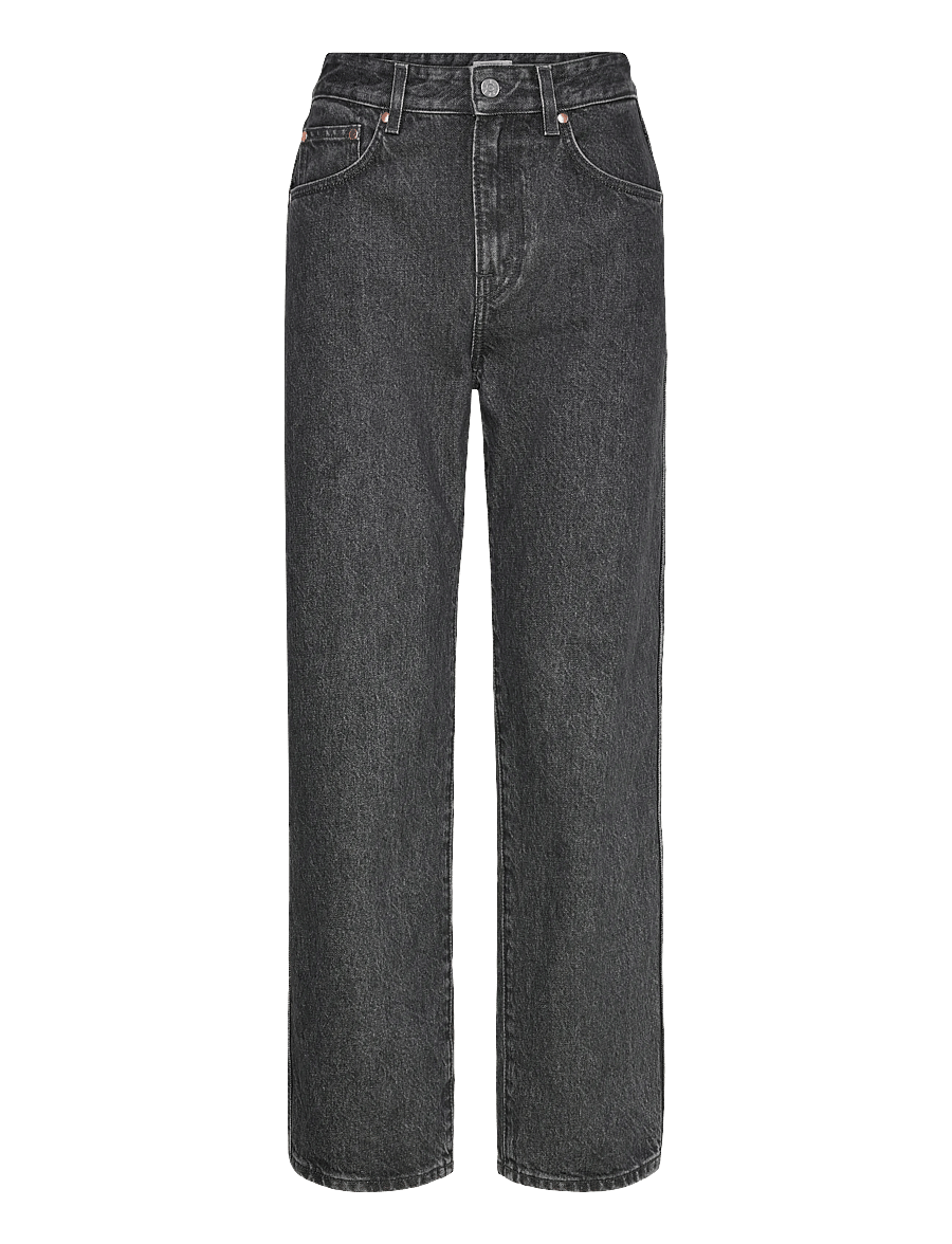 Filippa K - High Waisted Cropped Jeans - gerade jeans - washed black - 0