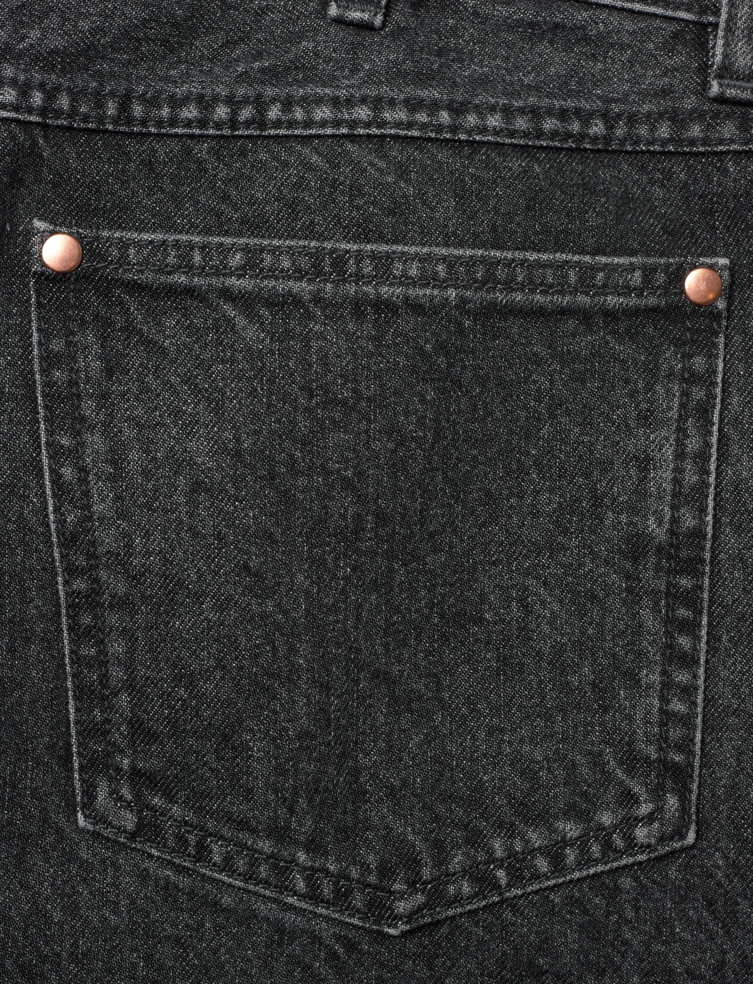 Filippa K - High Waisted Cropped Jeans - sirge säärega teksad - washed black - 4