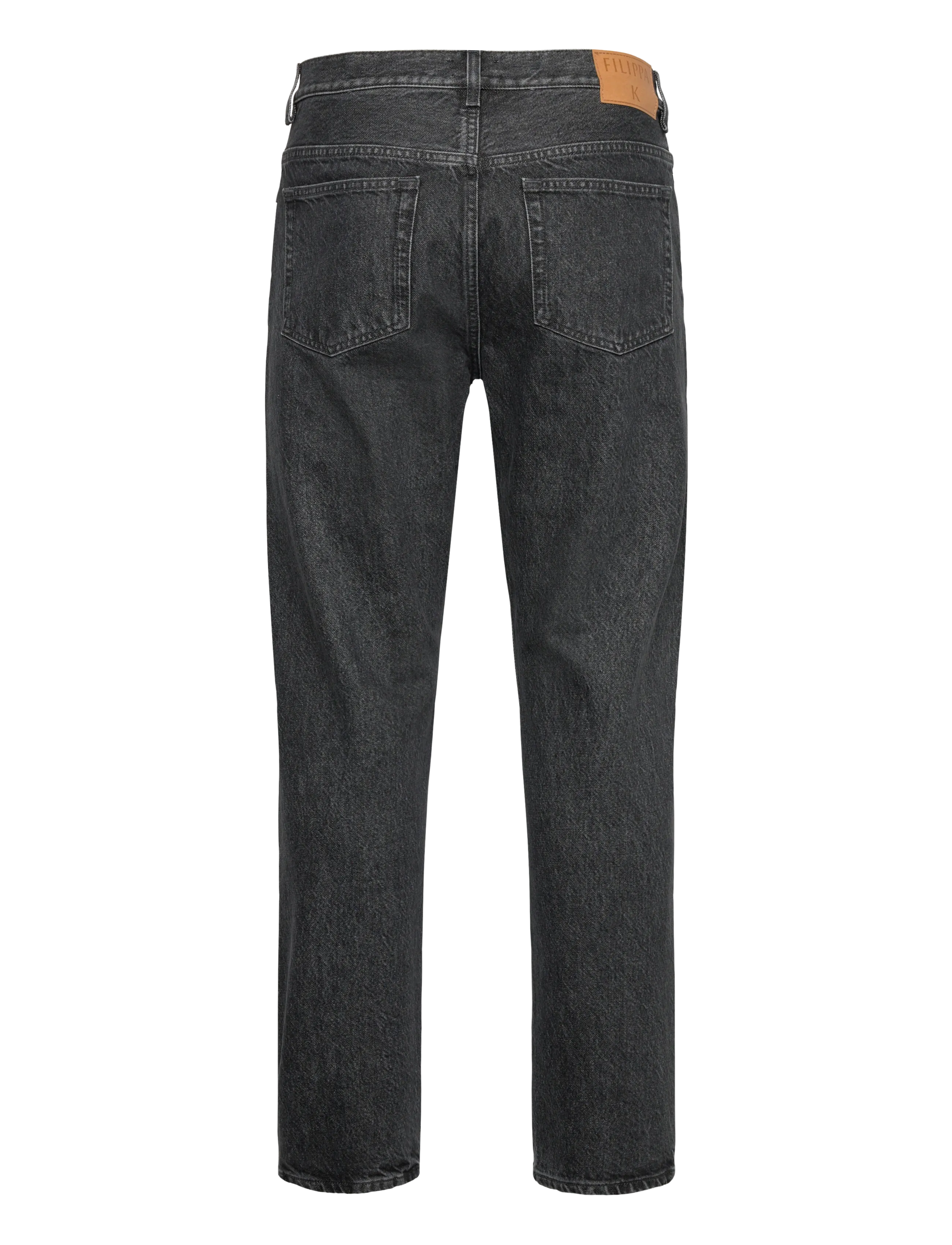 Filippa K - Tapered Cropped Jeans - tapered jeans - black wash - 2