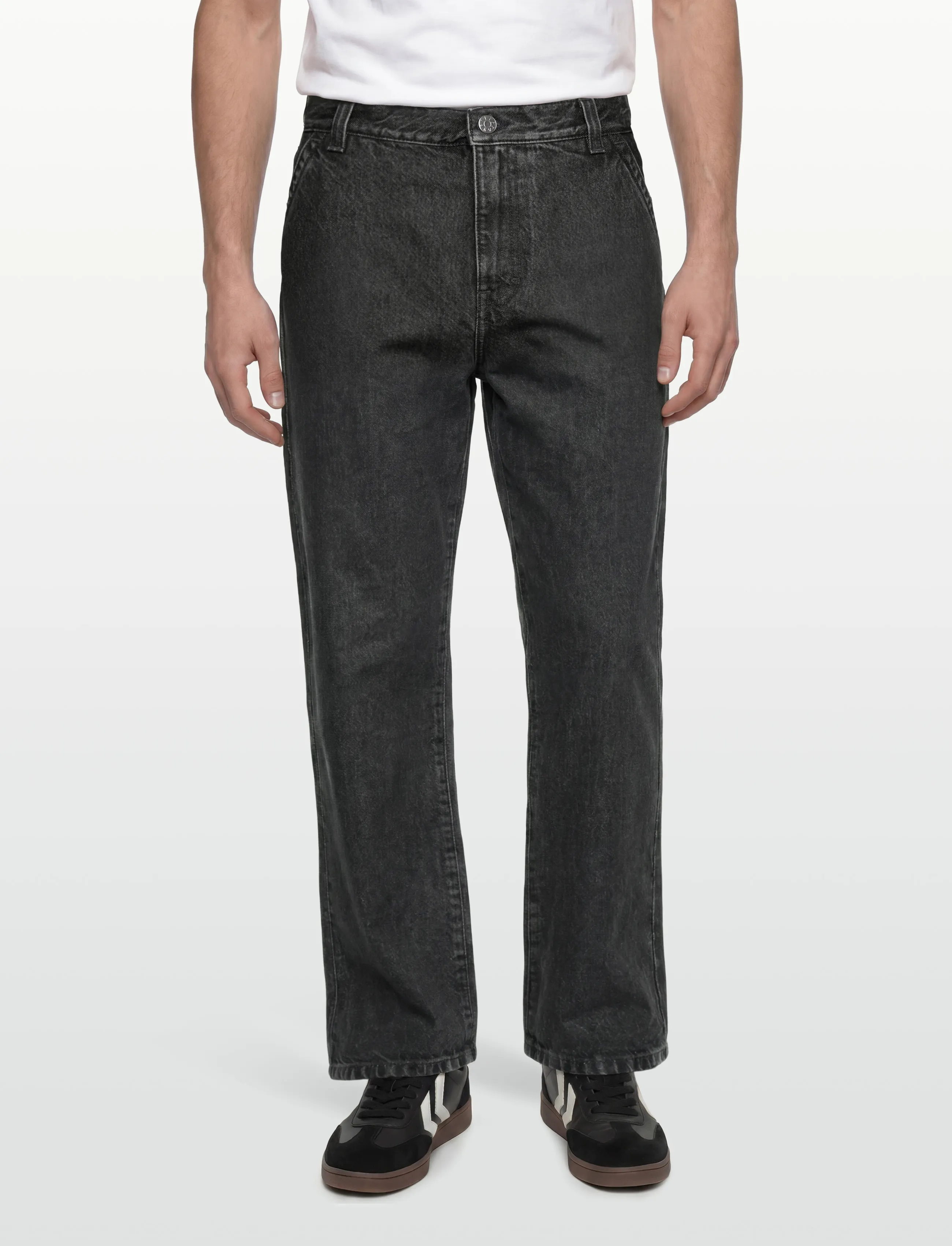 Filippa K - Denim Work Jeans - regular jeans - washed black - 3