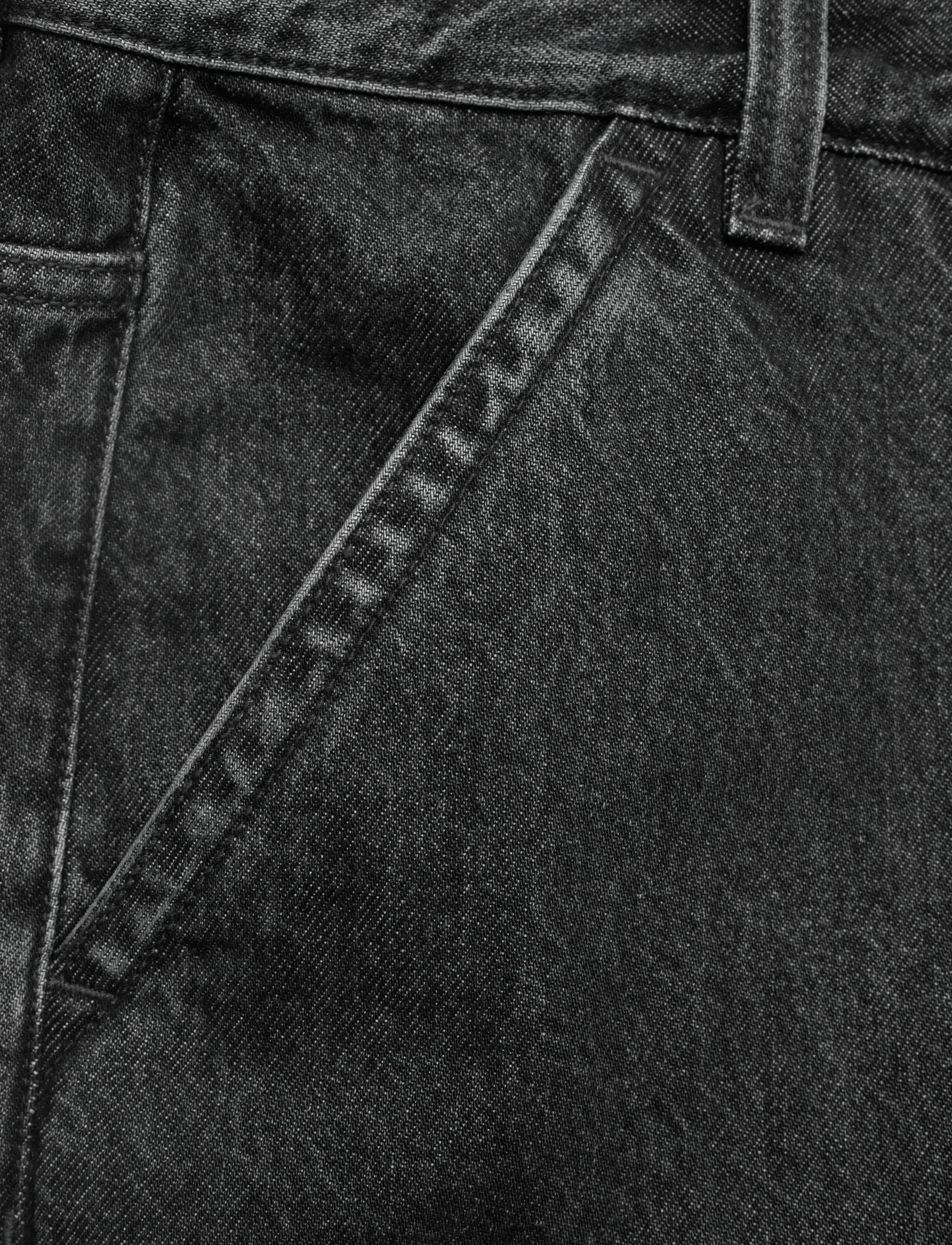 Filippa K - Denim Work Jeans - regular jeans - washed black - 5