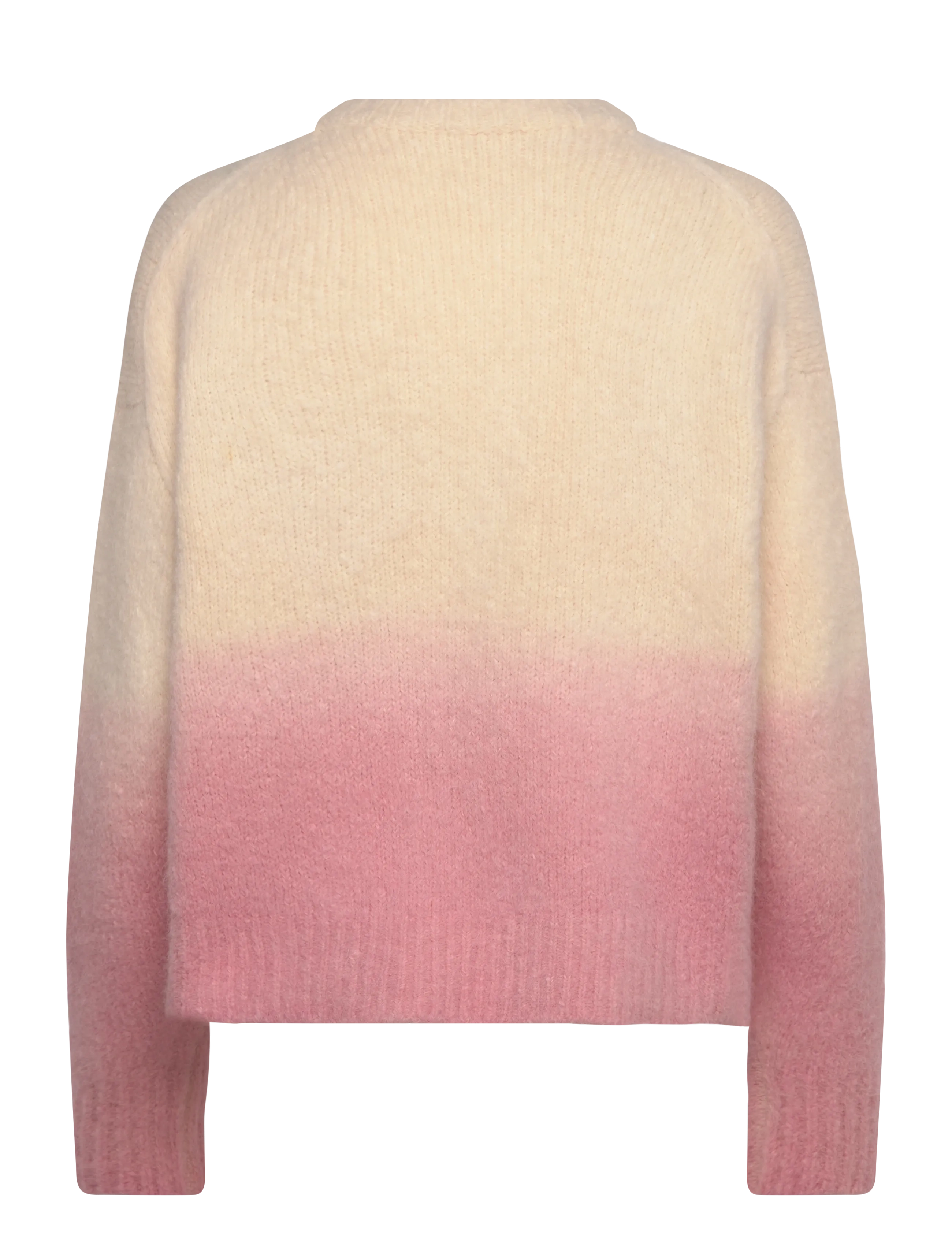 Filippa K - Dip Dye Alpaca Sweater - strikkegensere - rose pink dip dye - 1