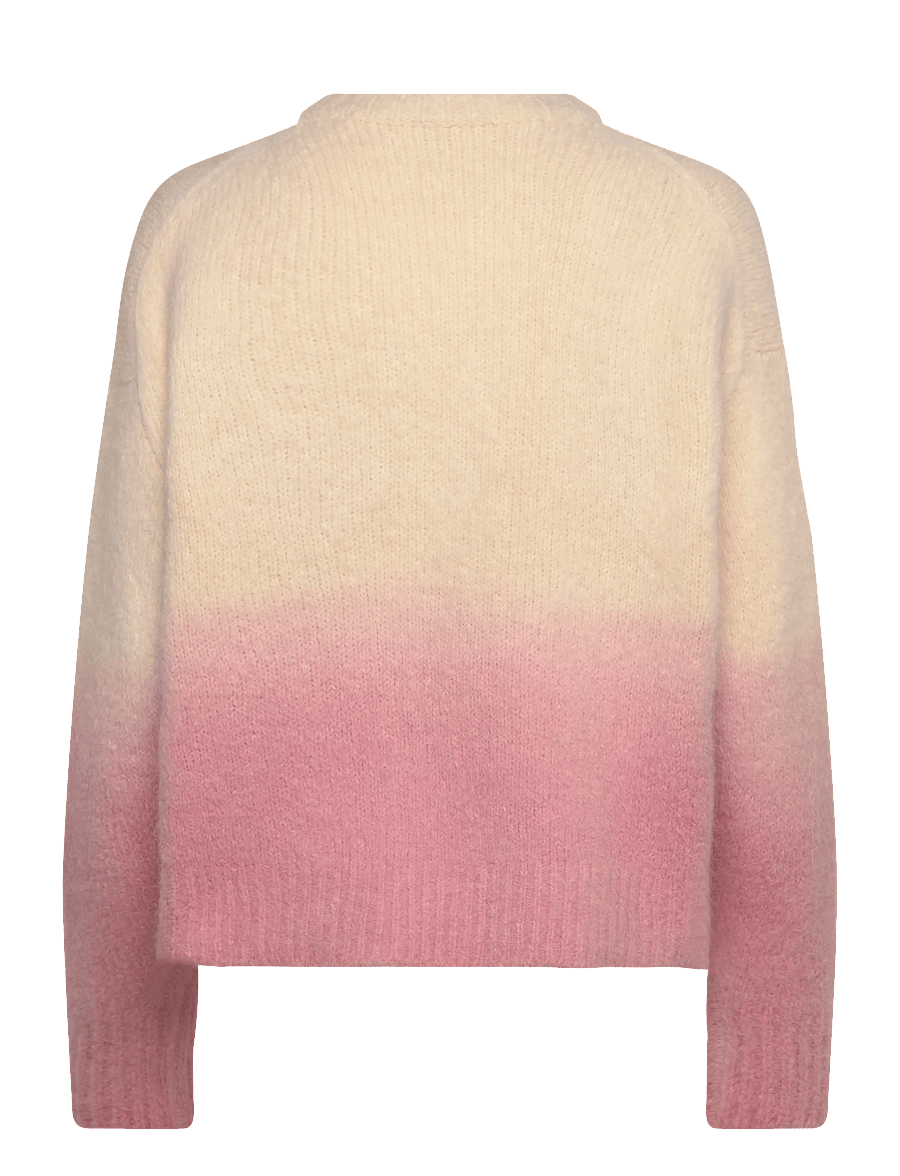 Filippa K - Dip Dye Alpaca Sweater - tröjor - rose pink dip dye - 1
