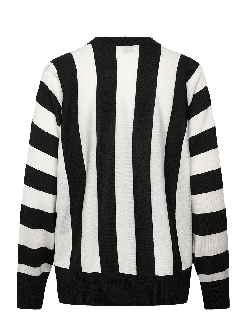 Filippa K - Batwing Sweater - pullover - black/white - 1