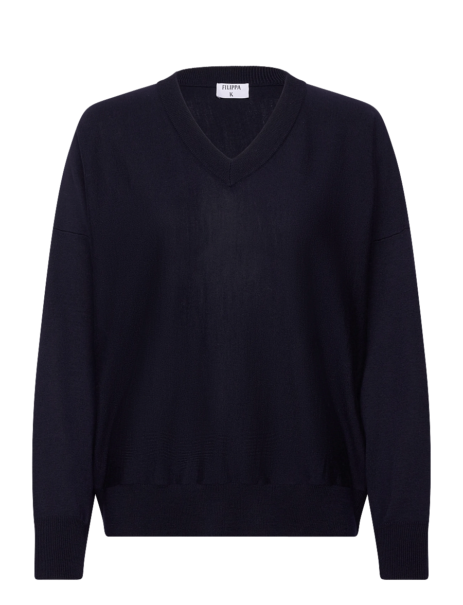 Filippa K - Batwing Sweater - pullover - navy - 1