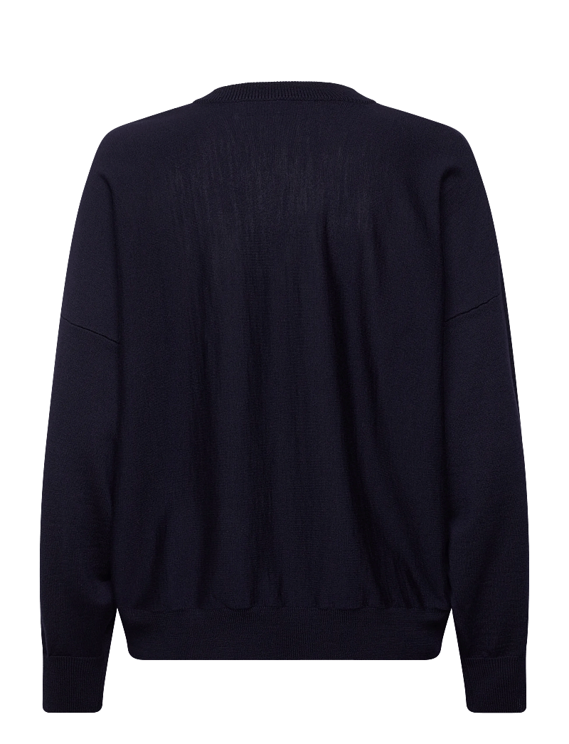 Filippa K - Batwing Sweater - tröjor - navy - 1