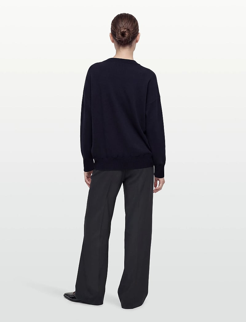Filippa K - Batwing Sweater - pullover - navy - 4