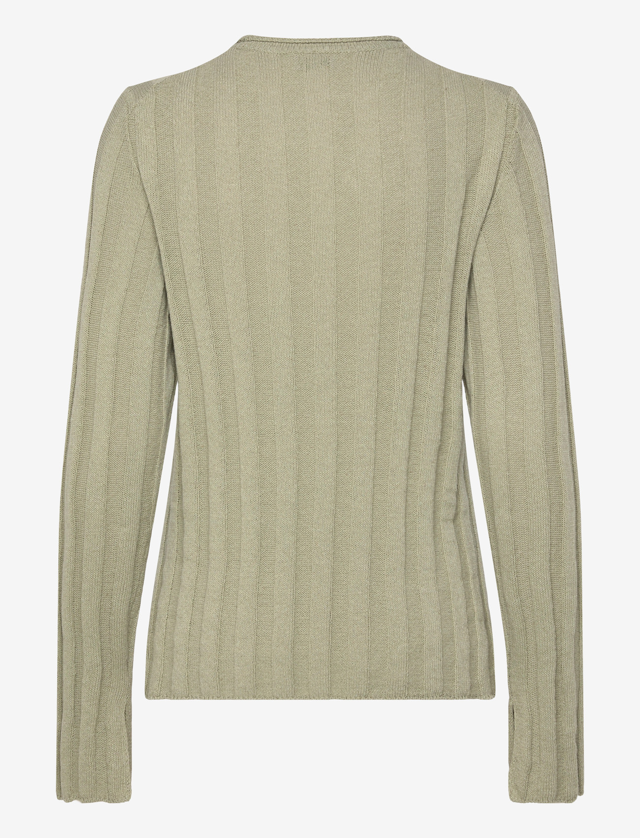Filippa K - Linen Rib Sweater - sweaters - light green - 1