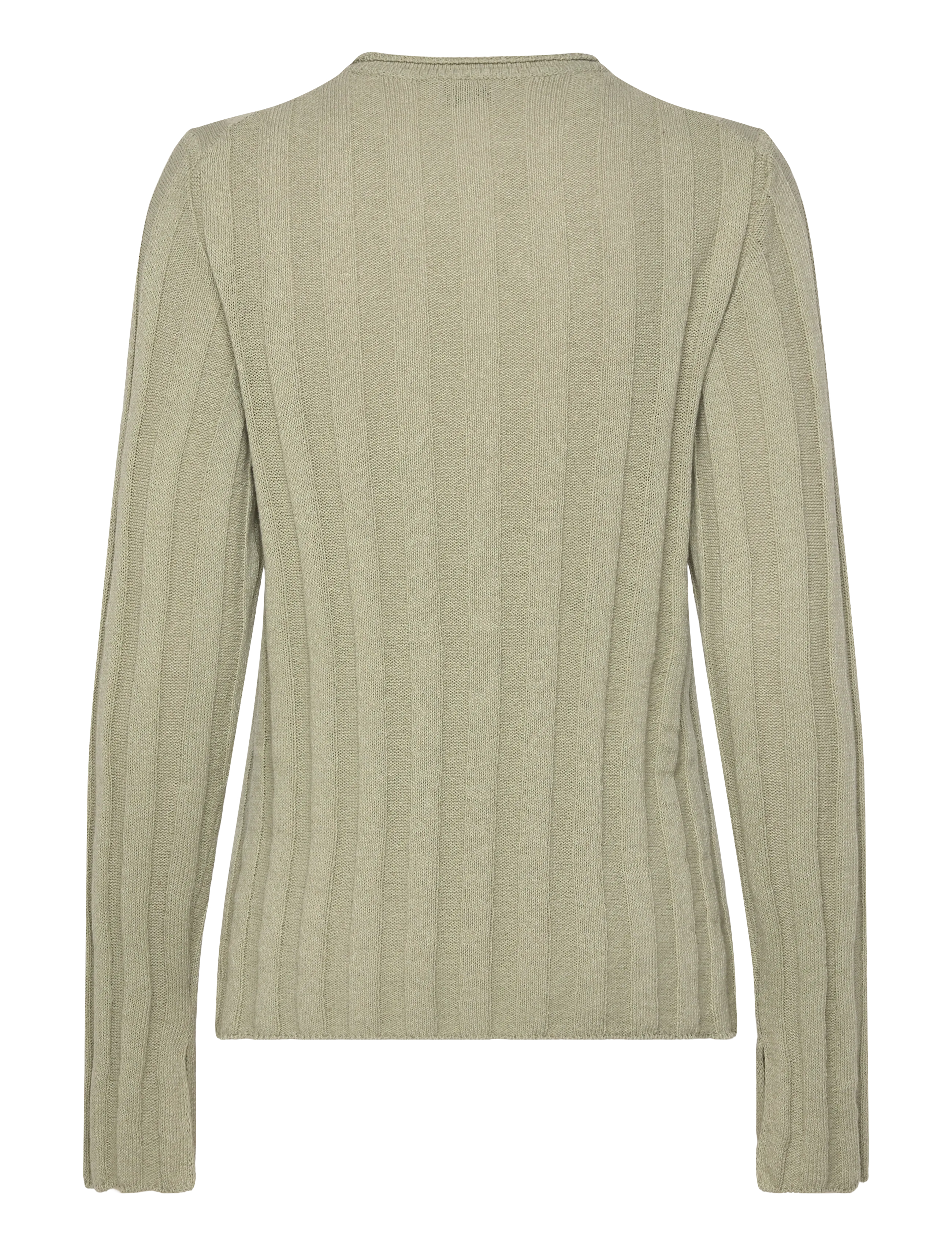 Filippa K - Linen Rib Sweater - pullover - light green - 2