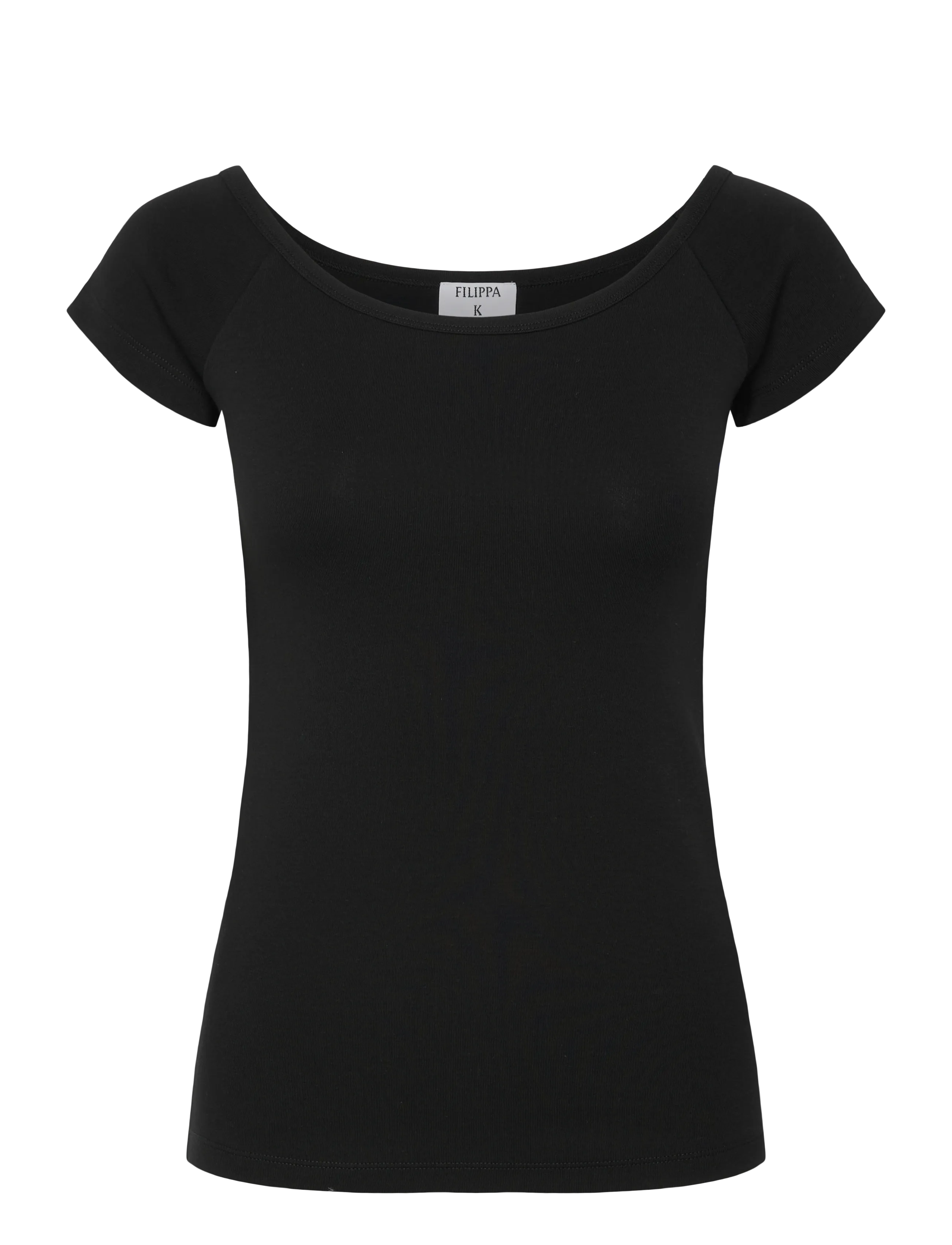 Filippa K Ballet Tee - Kleidung - BLACK / black