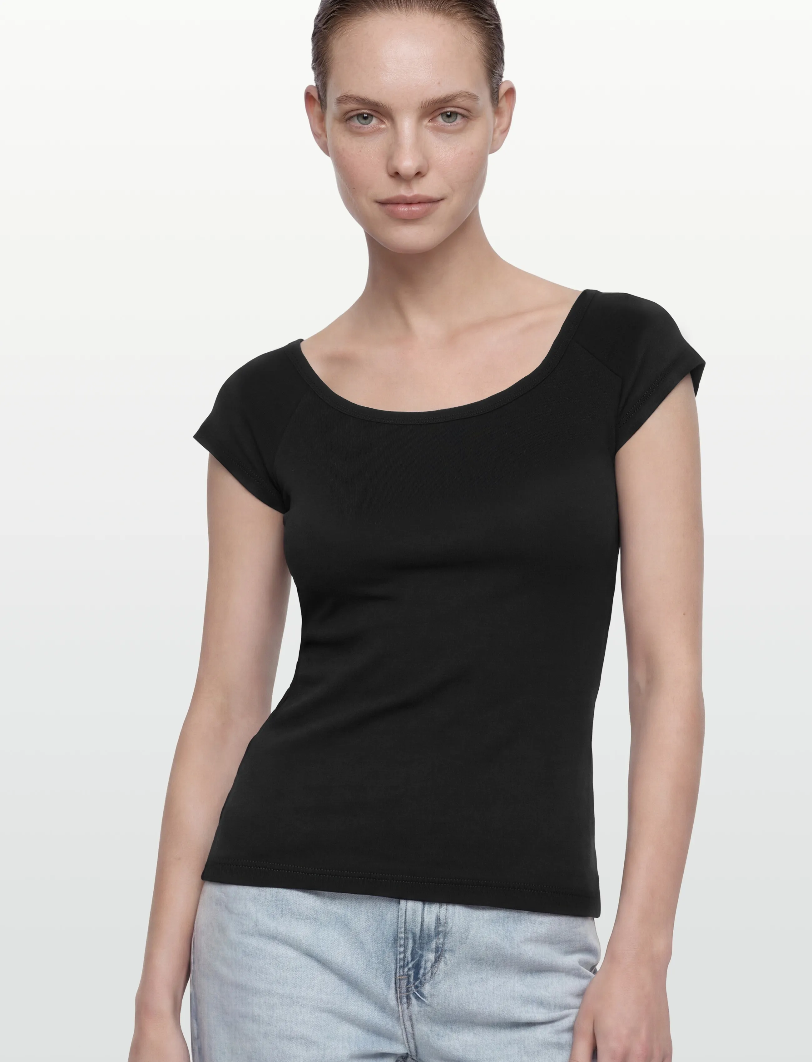 Filippa K - Ballet Tee - t-shirts & tops - black - 3