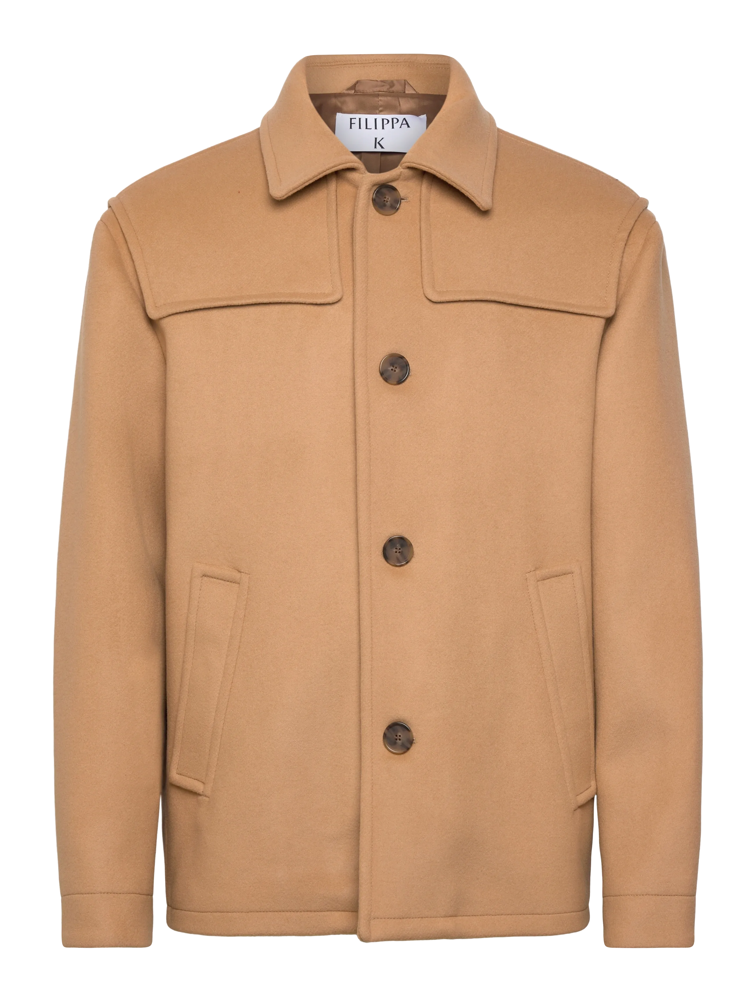 FILIPPA K Wolle Donkey Jacke Beige - 46 - Herren