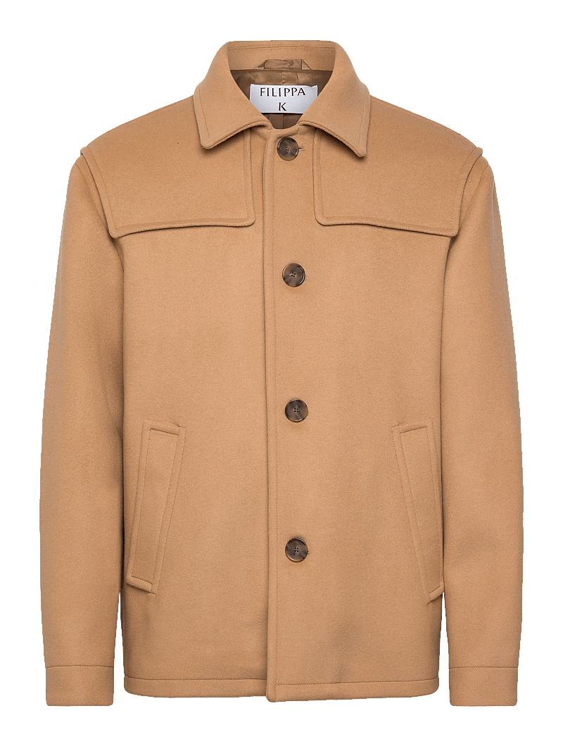 Filippa K - Wool Donkey Jacket - uldjakker - light camel - 0