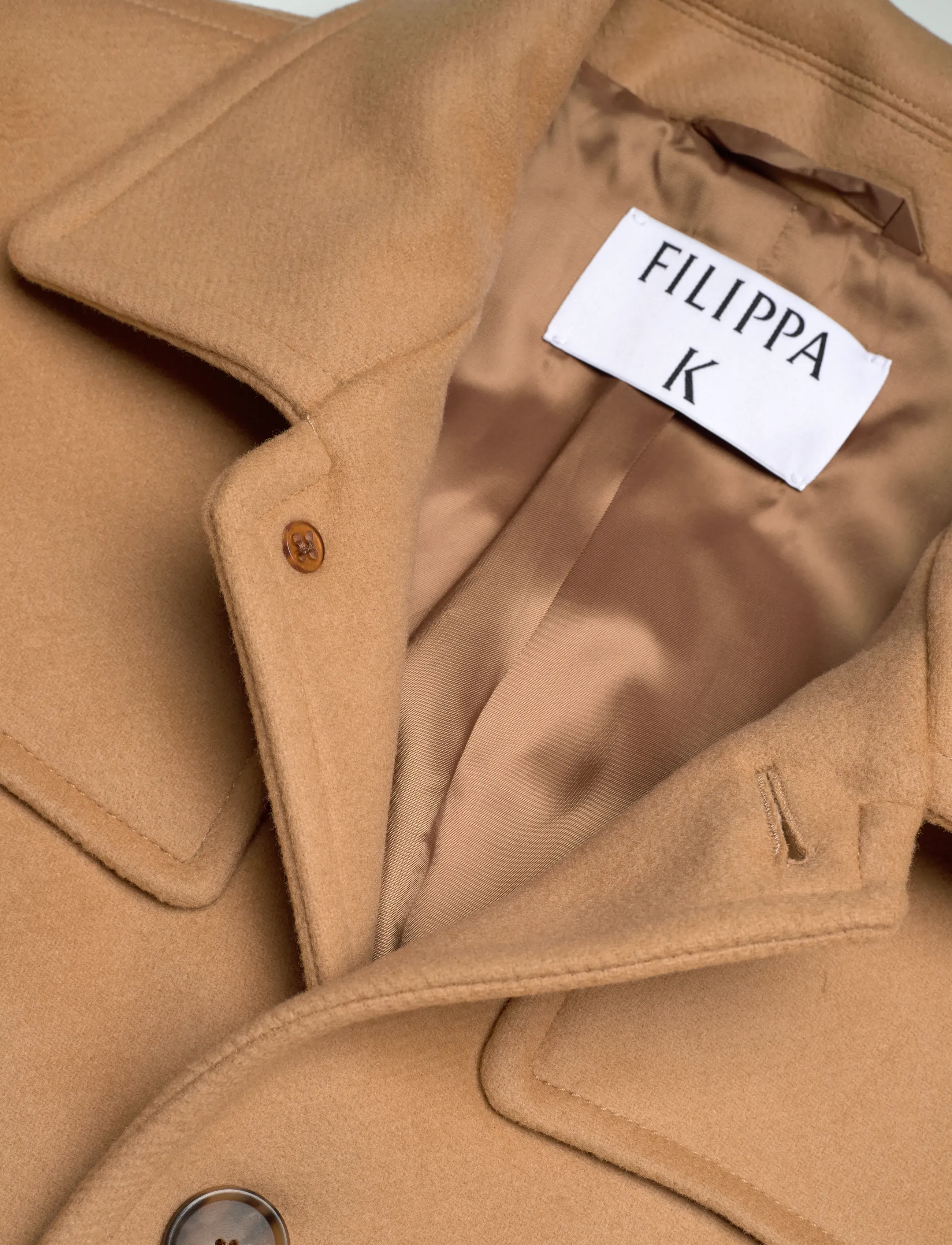 Filippa K - Wool Donkey Jacket - ytterkläder - light camel - 2