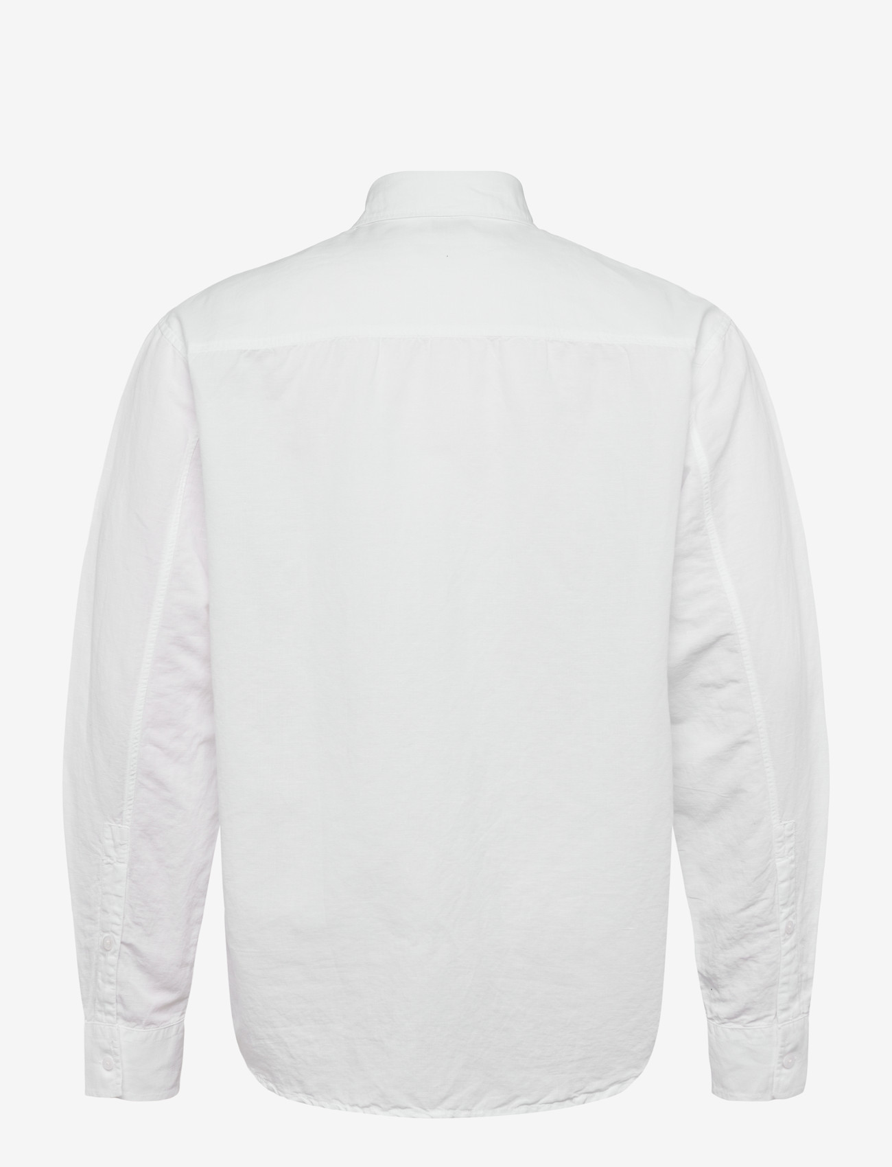 Filippa K - Relaxed Cotton Linen Shirt - basic skjortor - white - 1